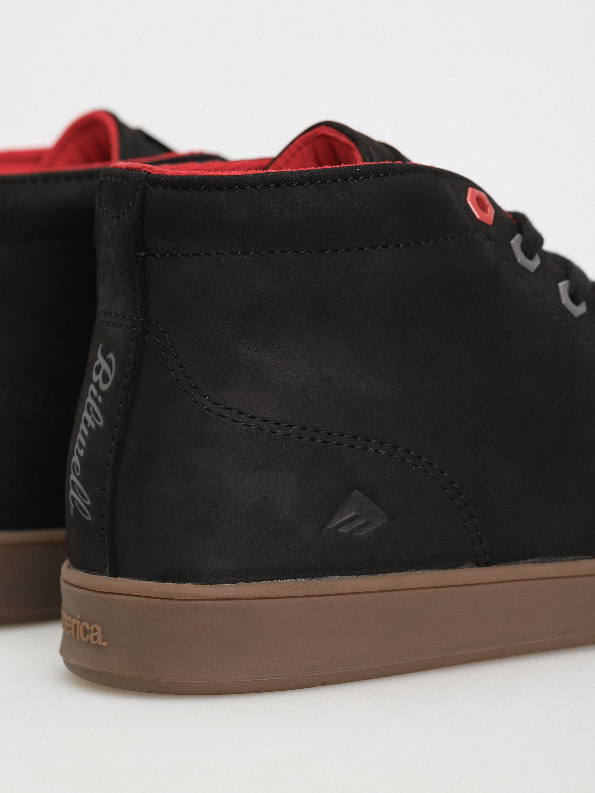 Boty Emerica Romero Laced High X Biltwell (black/gum)