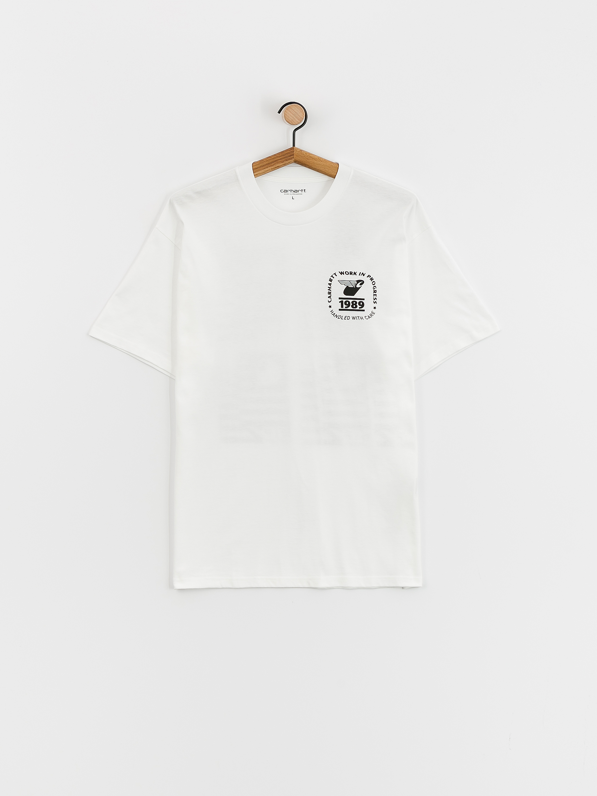 Tričko Carhartt WIP Stamp State (white/black)