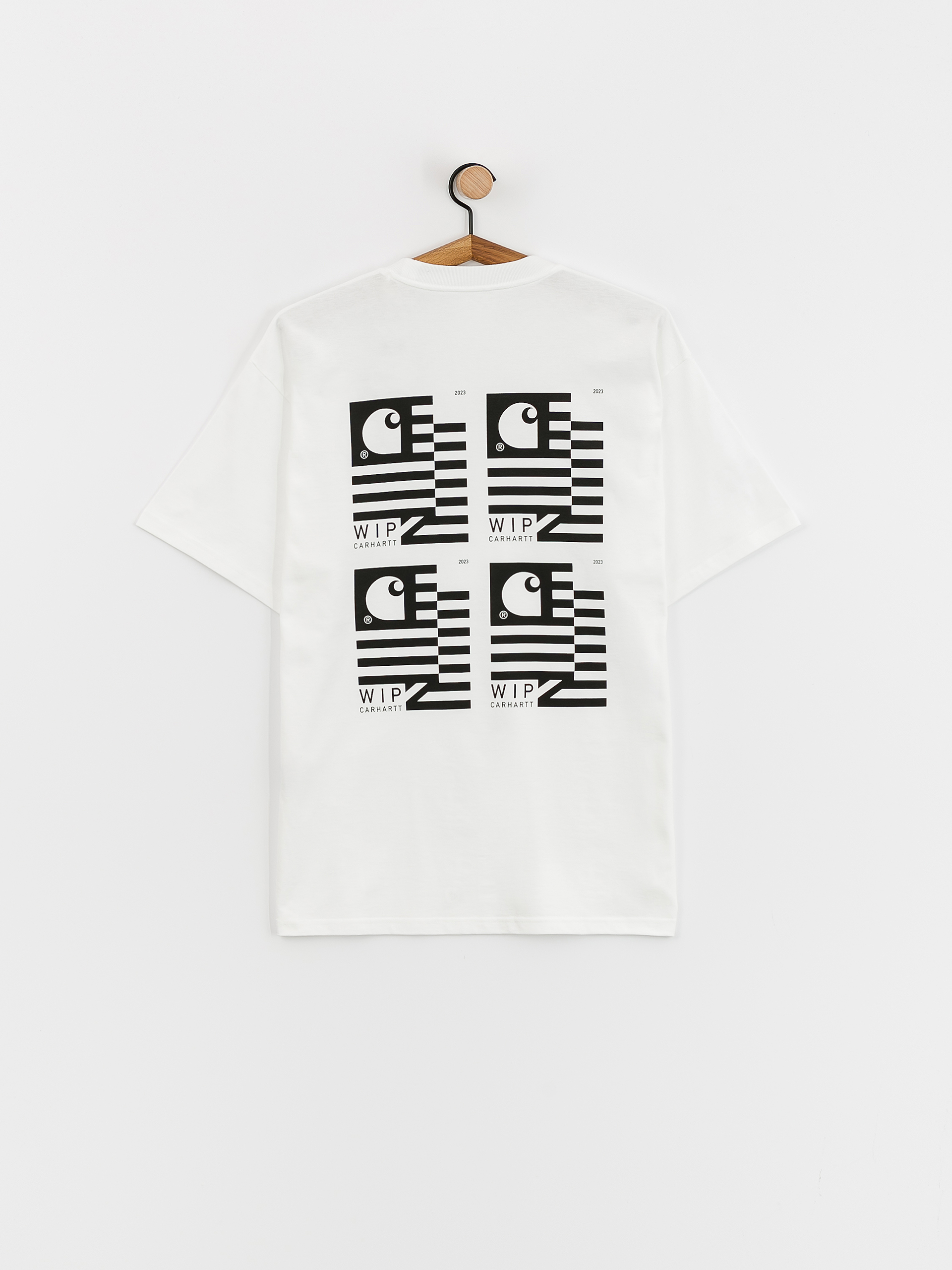 Tričko Carhartt WIP Stamp State (white/black)