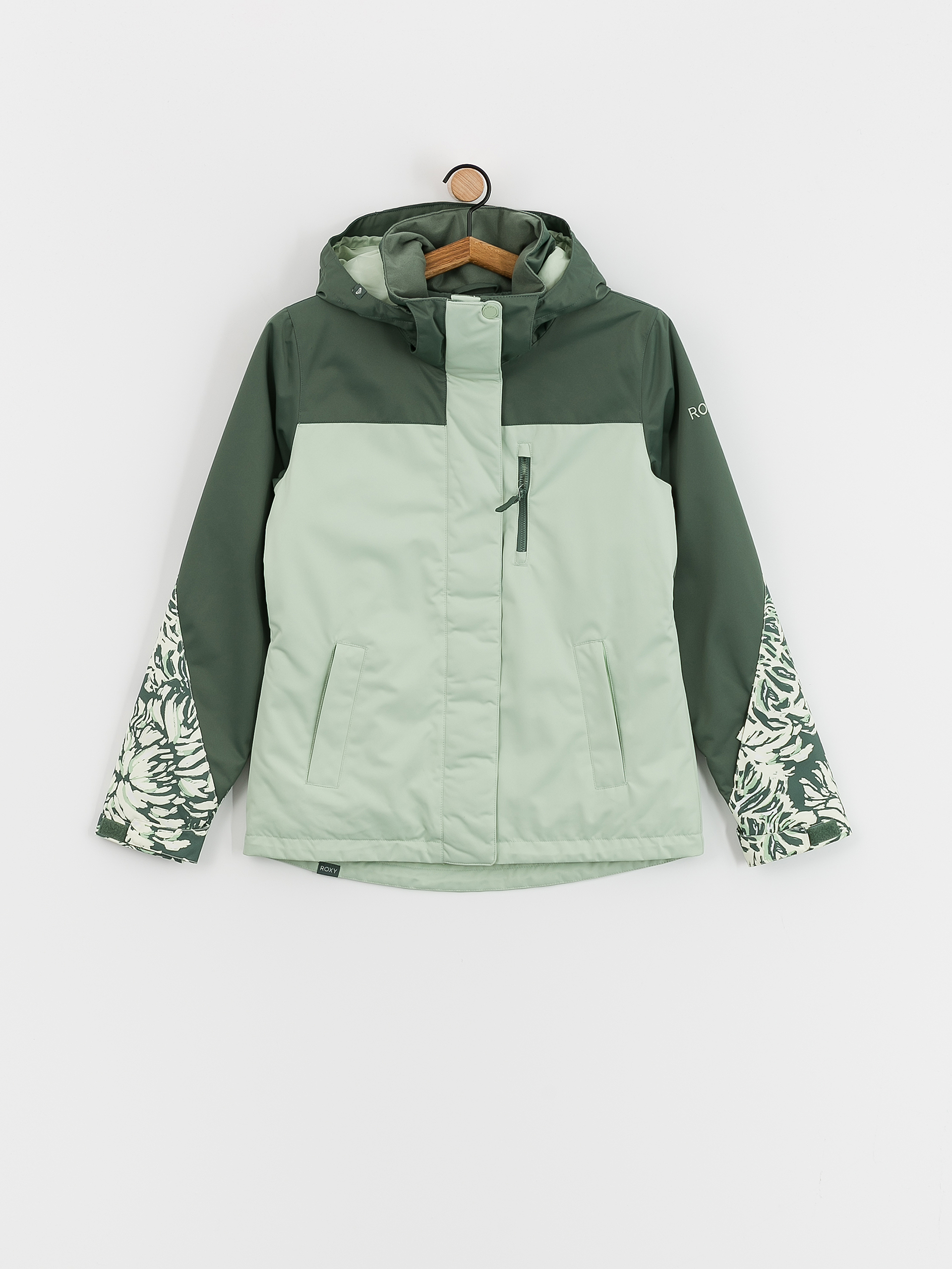 Dámská Snowboardová bunda Roxy Jetty Block (dark forest wild)