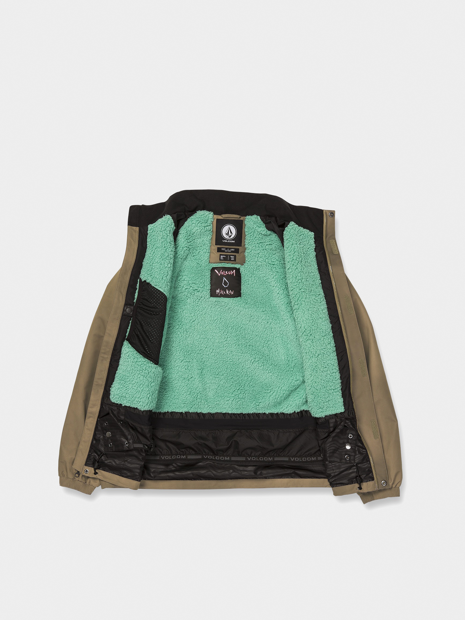 Pánská Snowboardová bunda Volcom Ravraah (water teak)