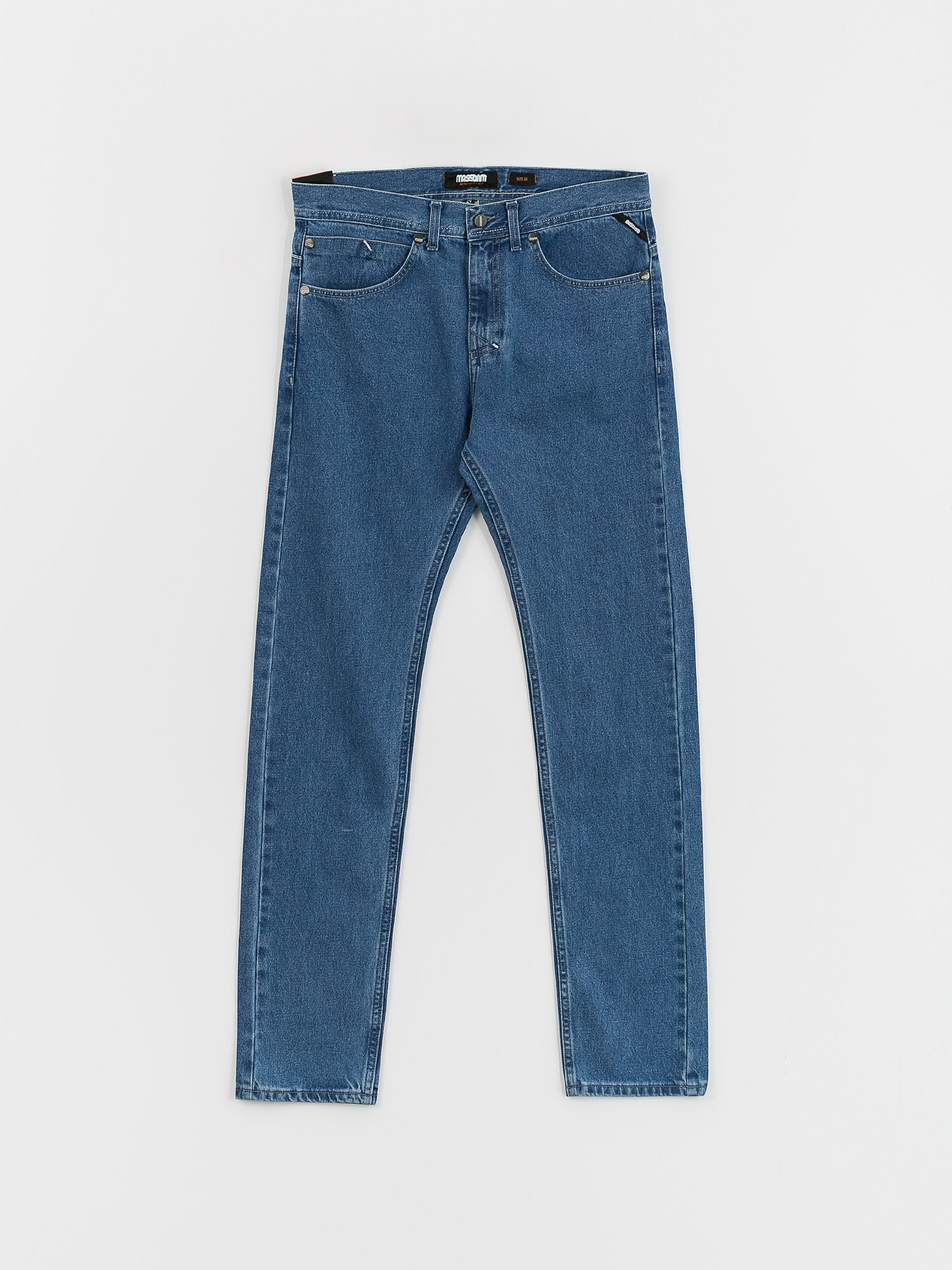 Kalhoty MassDnm Signature 2.0 Jeans Tapered Fit (blue)