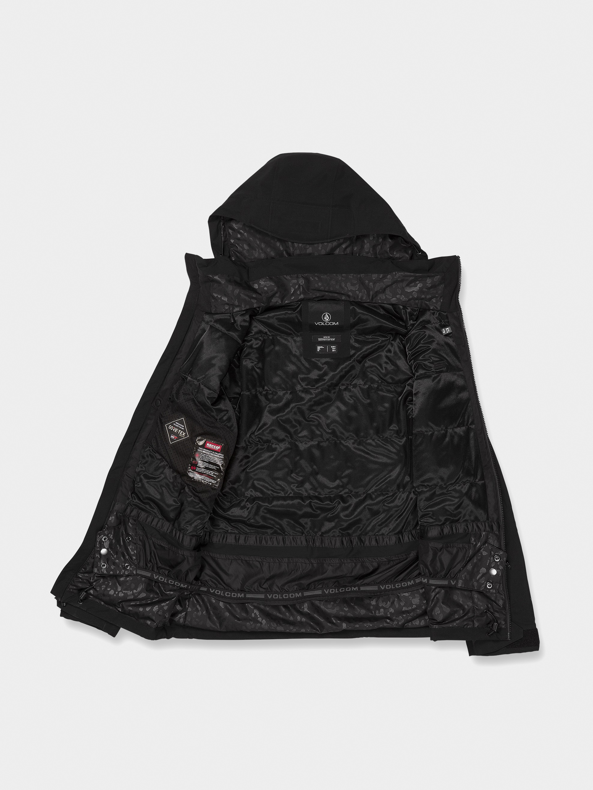 Dámská Snowboardová bunda Volcom 3D Stretch Gore (black)