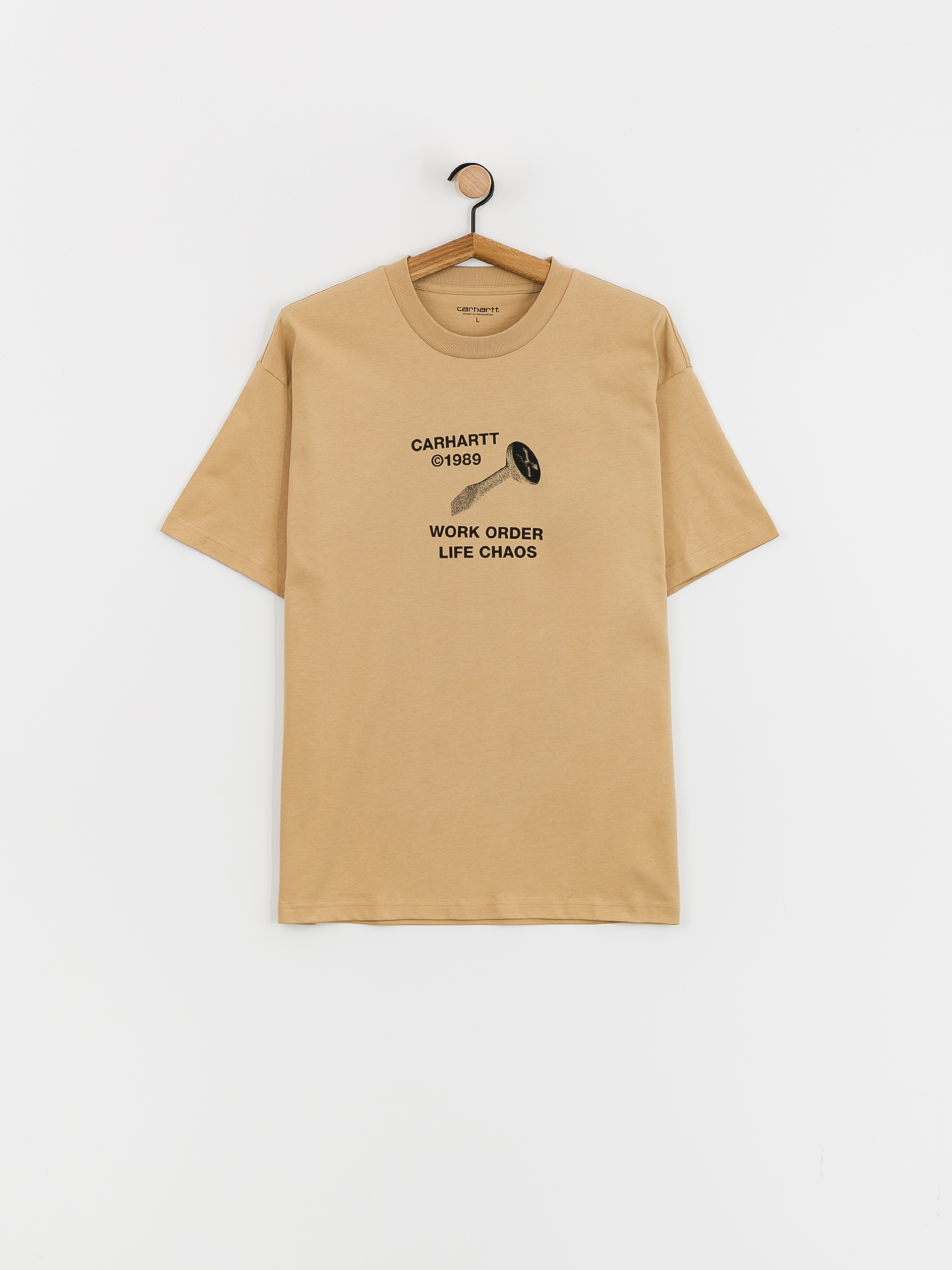 Tričko Carhartt WIP Strange Screw (dusty h brown)