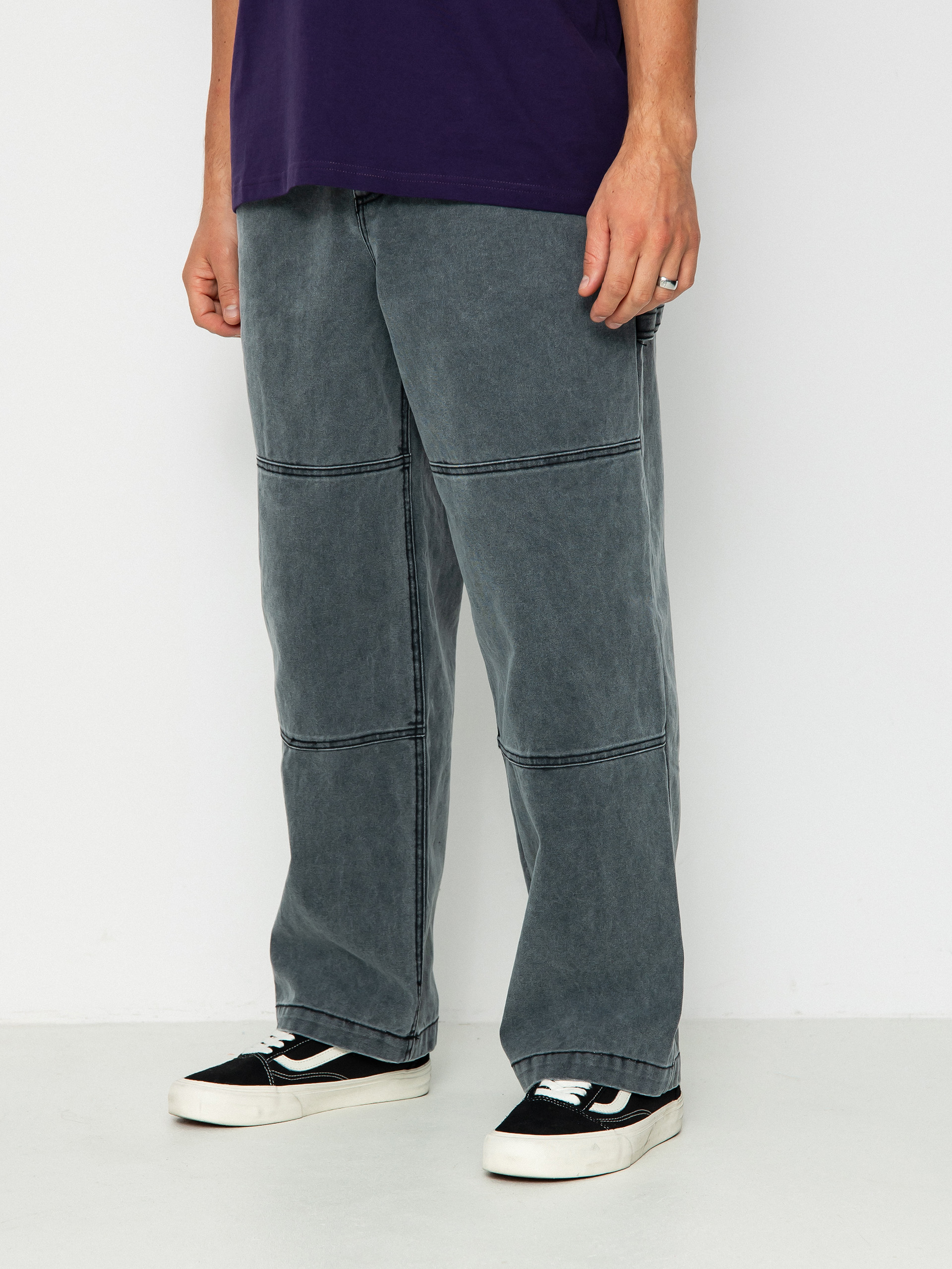 Kalhoty Element Carpenter Canva (washed black)