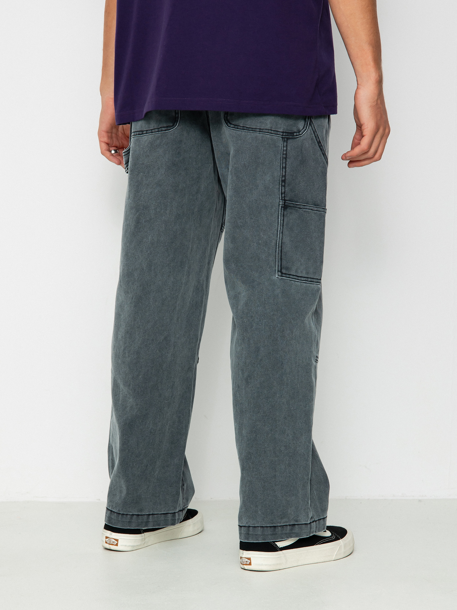 Kalhoty Element Carpenter Canva (washed black)