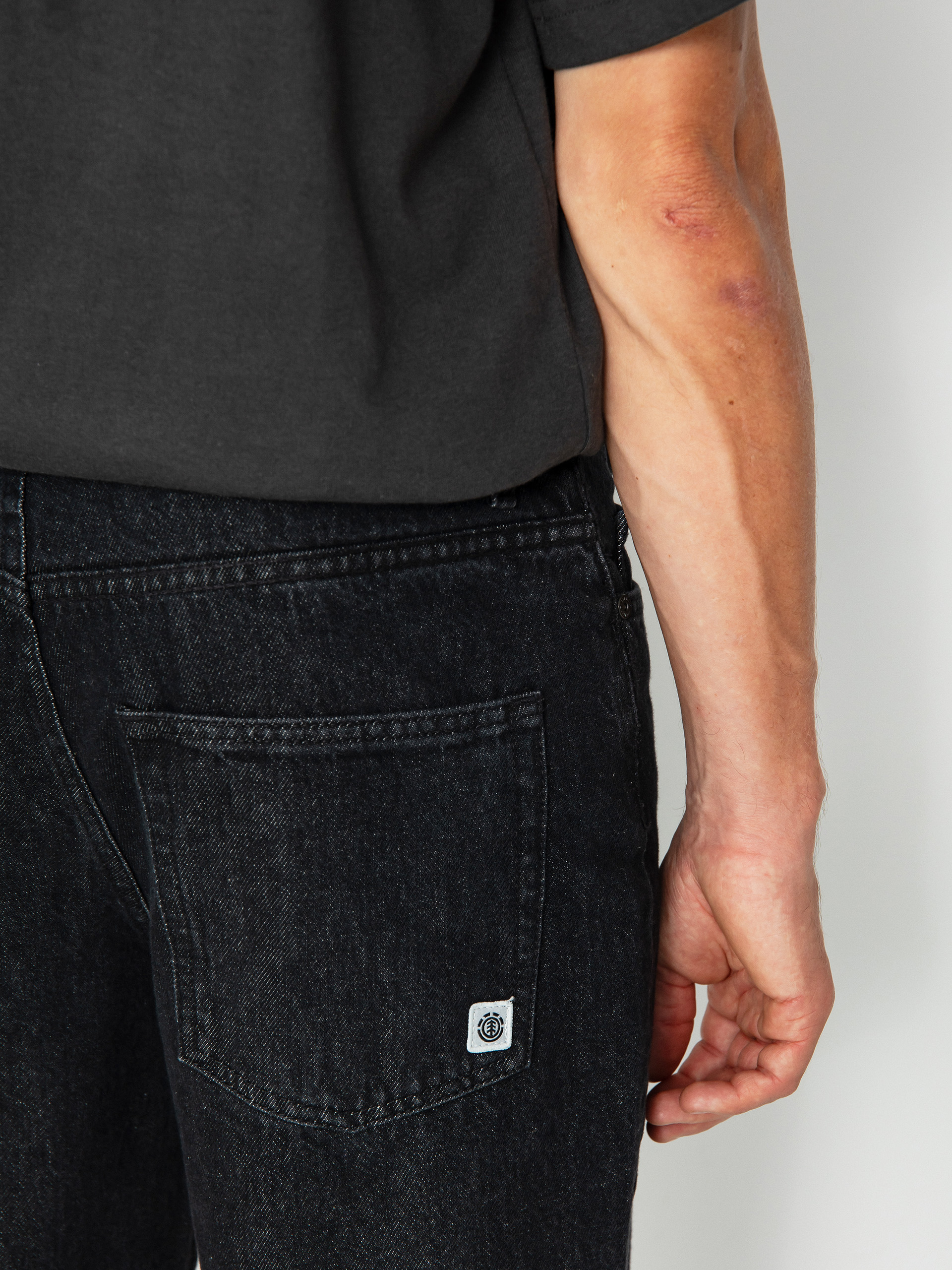 Kalhoty Element Relax 5 (washed black)