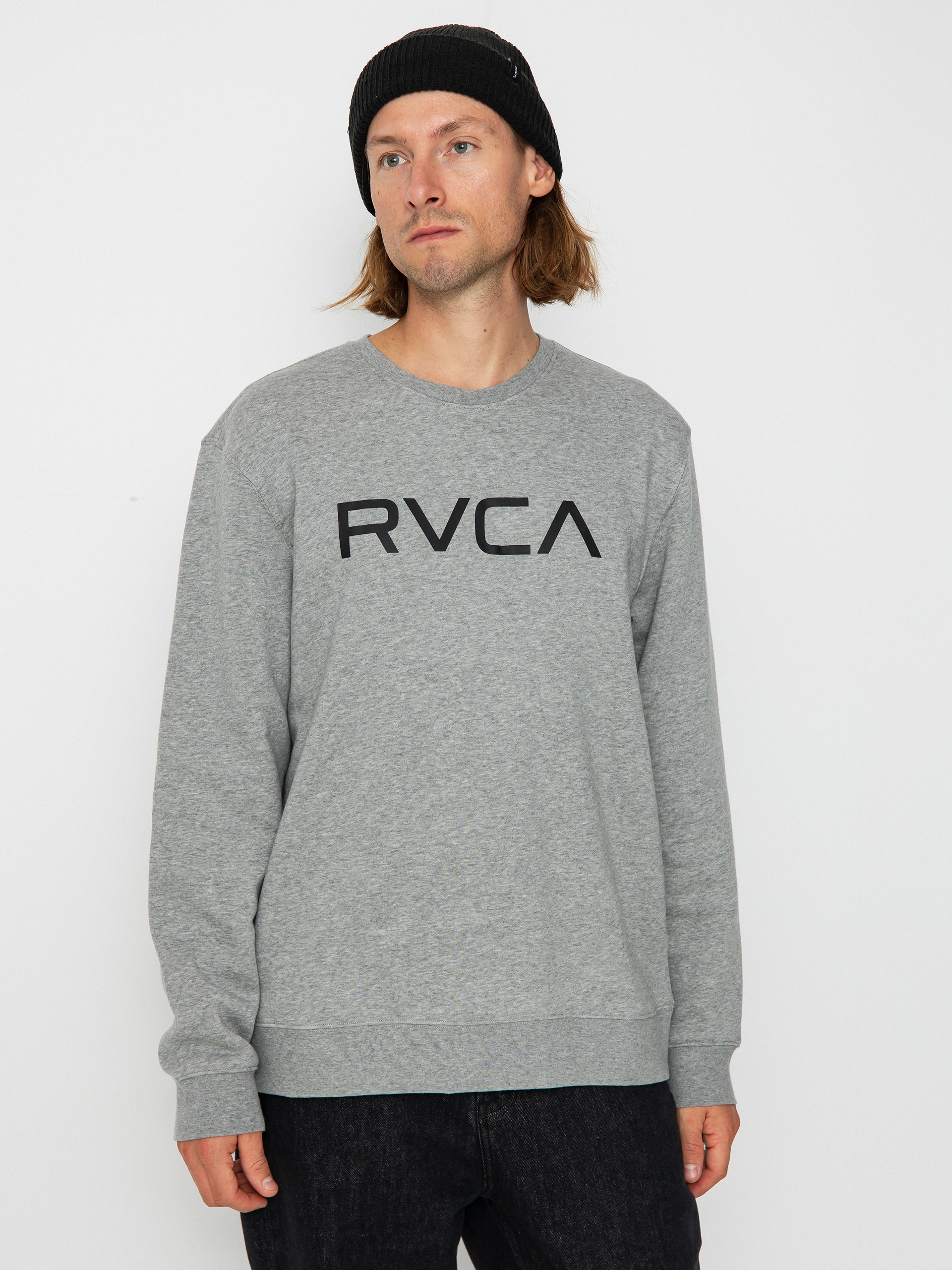 Mikina RVCA Big Rvca Crew (athletic heathe)