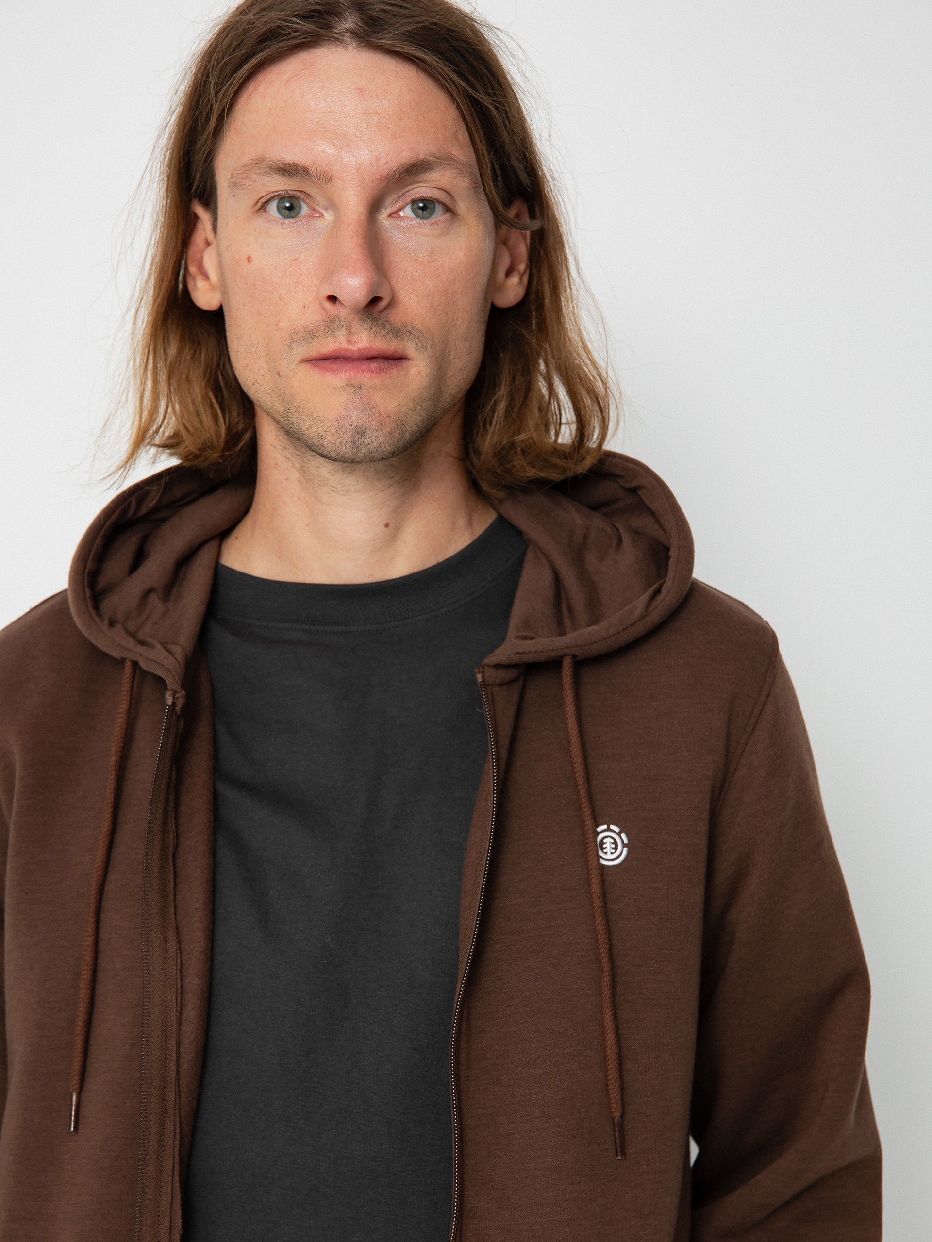 Mikina s kapucí Element Cornell Classic ZHD (chestnut)