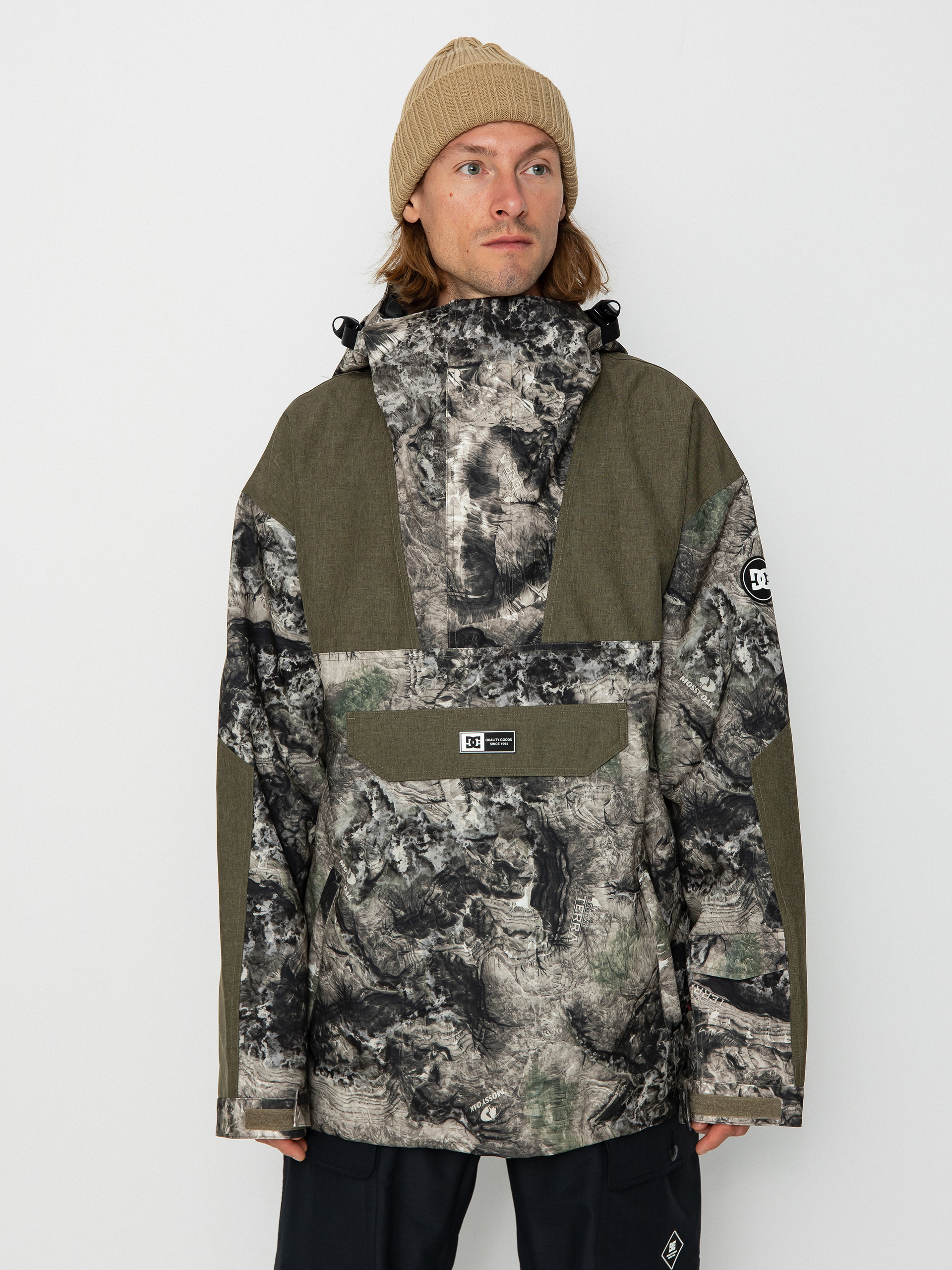 Pánská Snowboardová bunda DC 43 Anorak (mossy oak cyt camo)