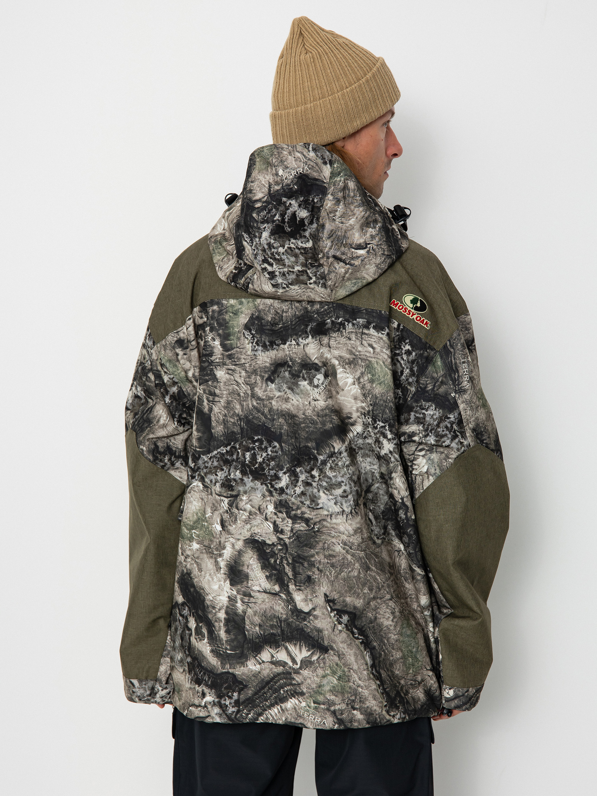Pánská Snowboardová bunda DC 43 Anorak (mossy oak cyt camo)