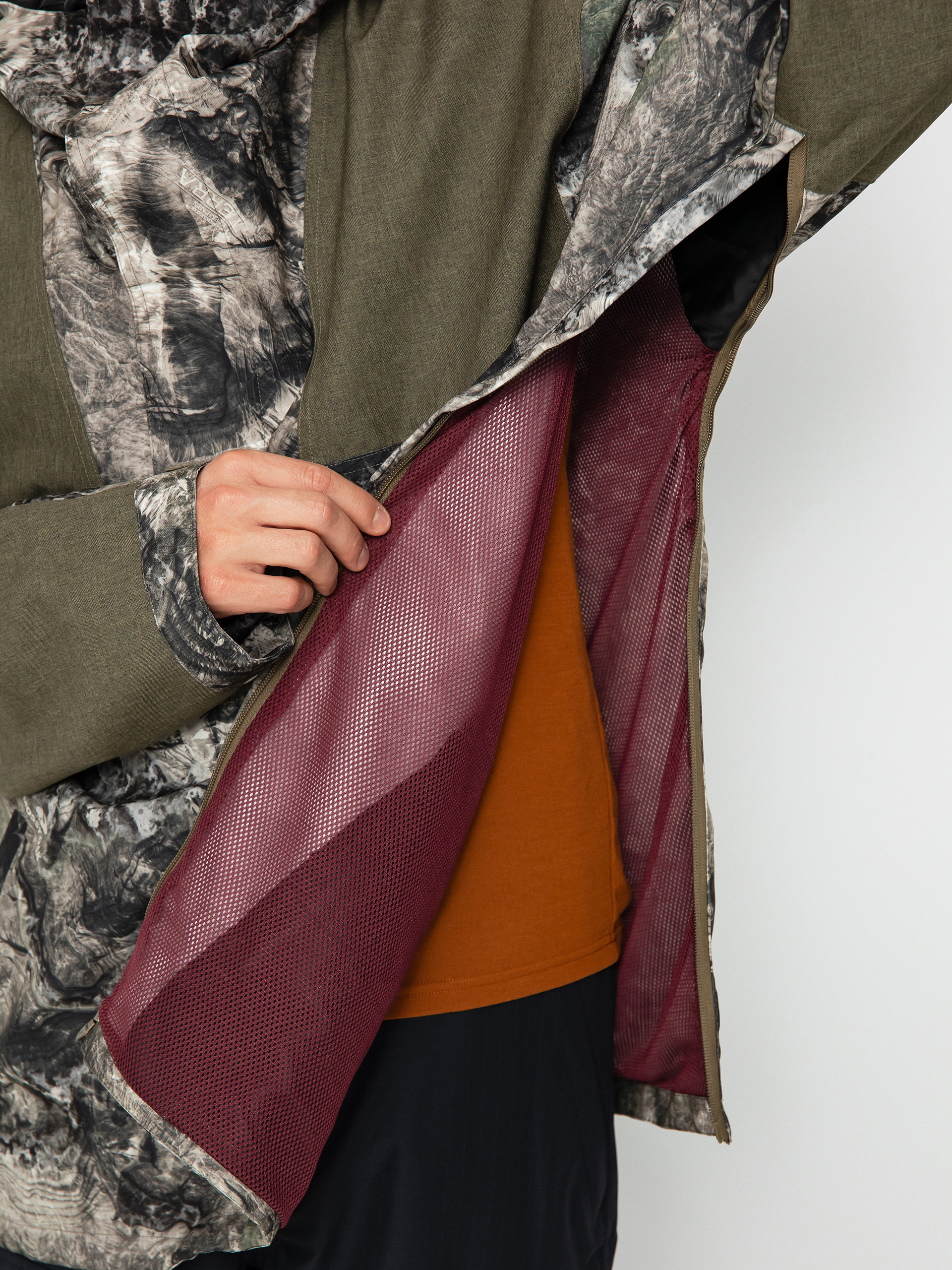 Pánská Snowboardová bunda DC 43 Anorak (mossy oak cyt camo)