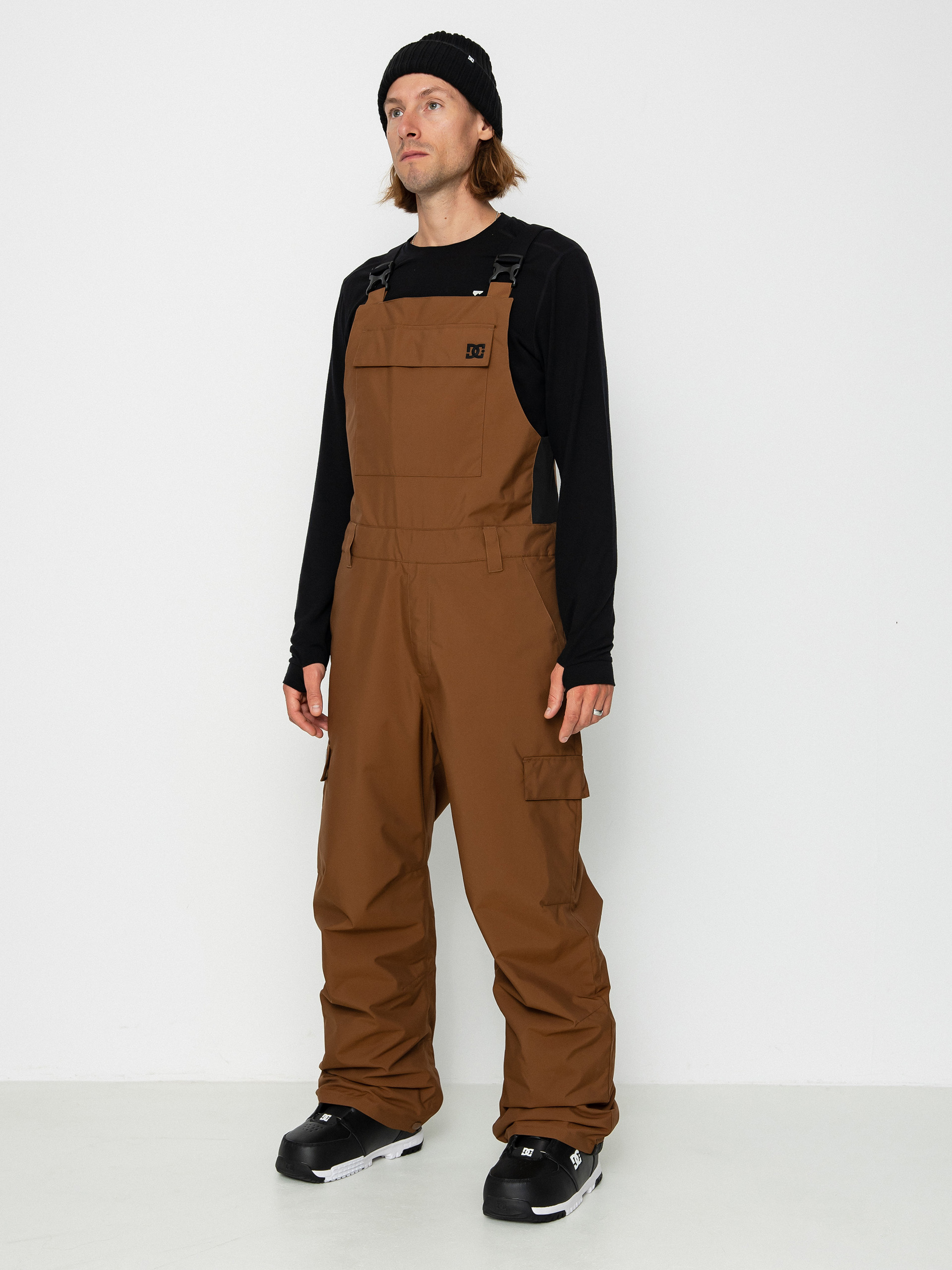Pánské Snowboardové kalhoty DC Docile Bib (bison)