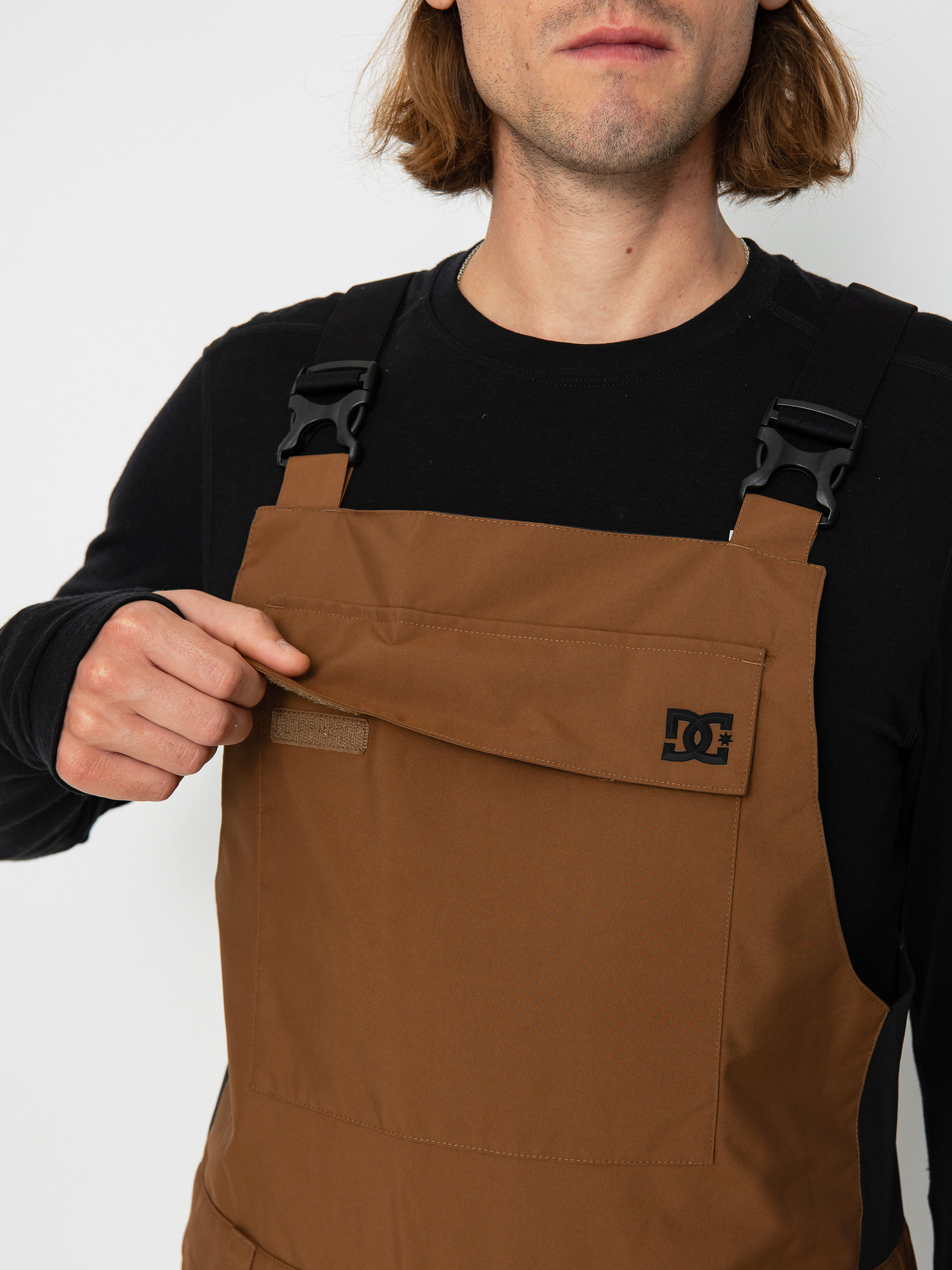 Pánské Snowboardové kalhoty DC Docile Bib (bison)