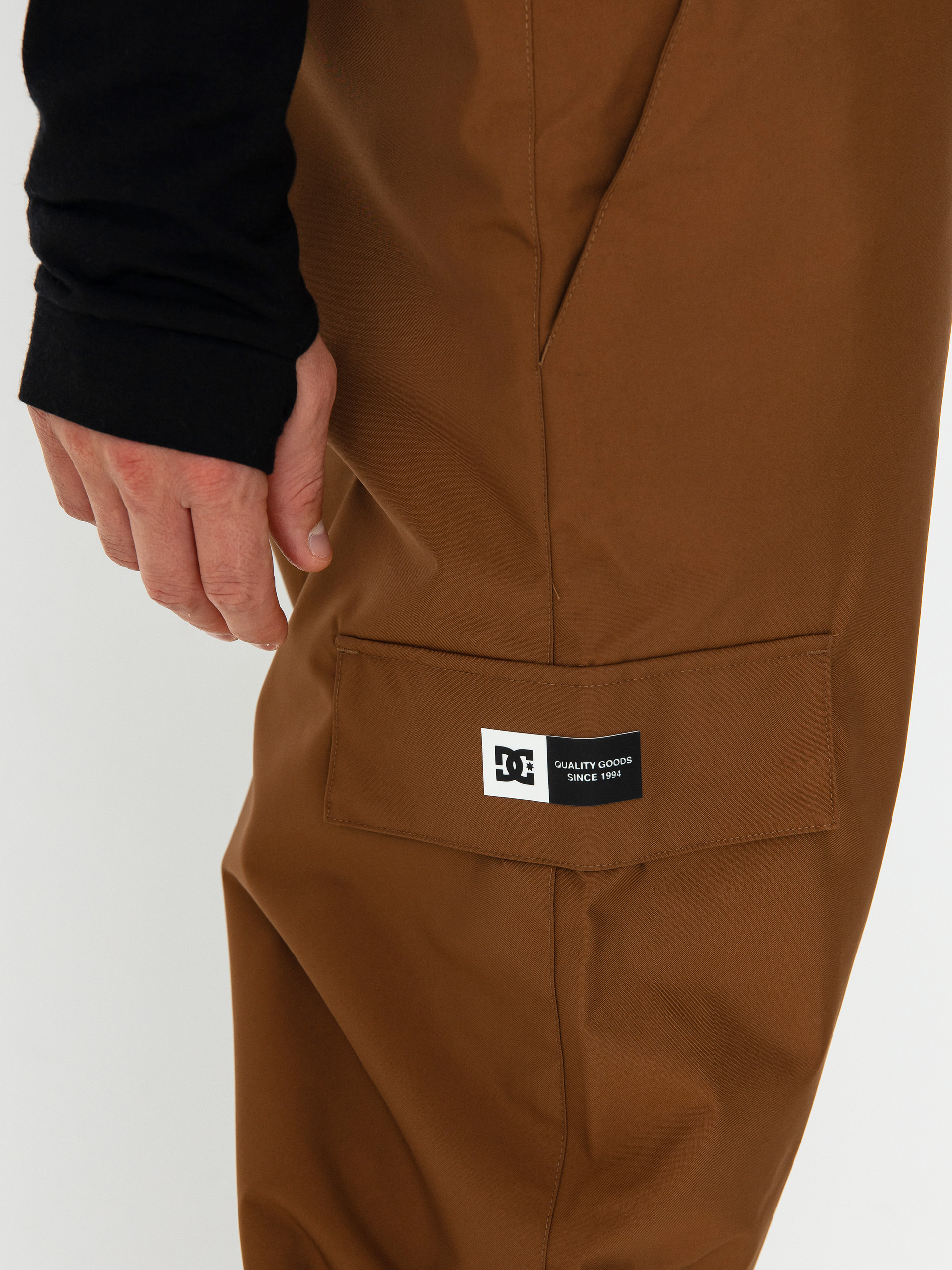 Pánské Snowboardové kalhoty DC Docile Bib (bison)