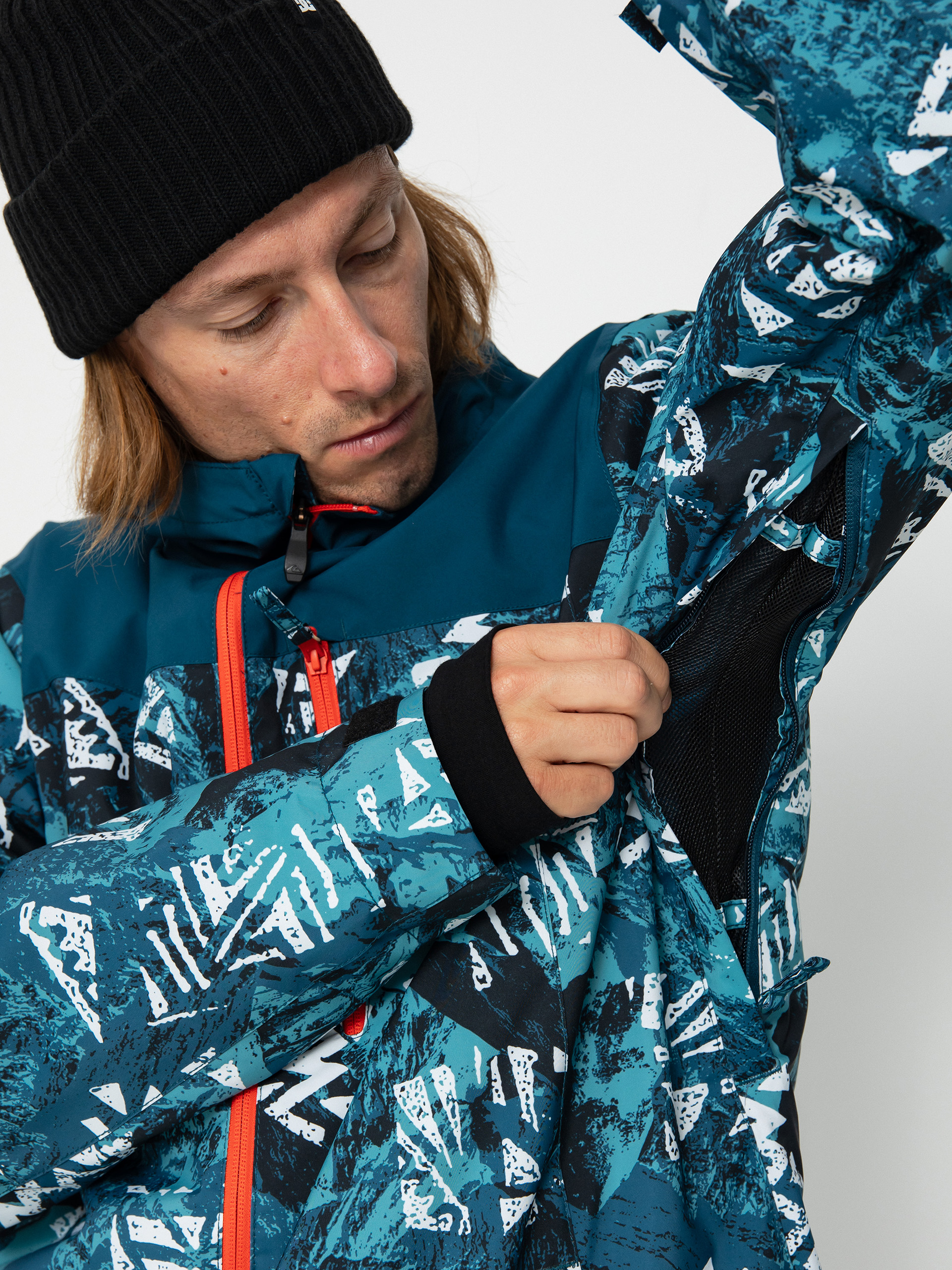 Pánská Snowboardová bunda Quiksilver Morton (majolica blue)