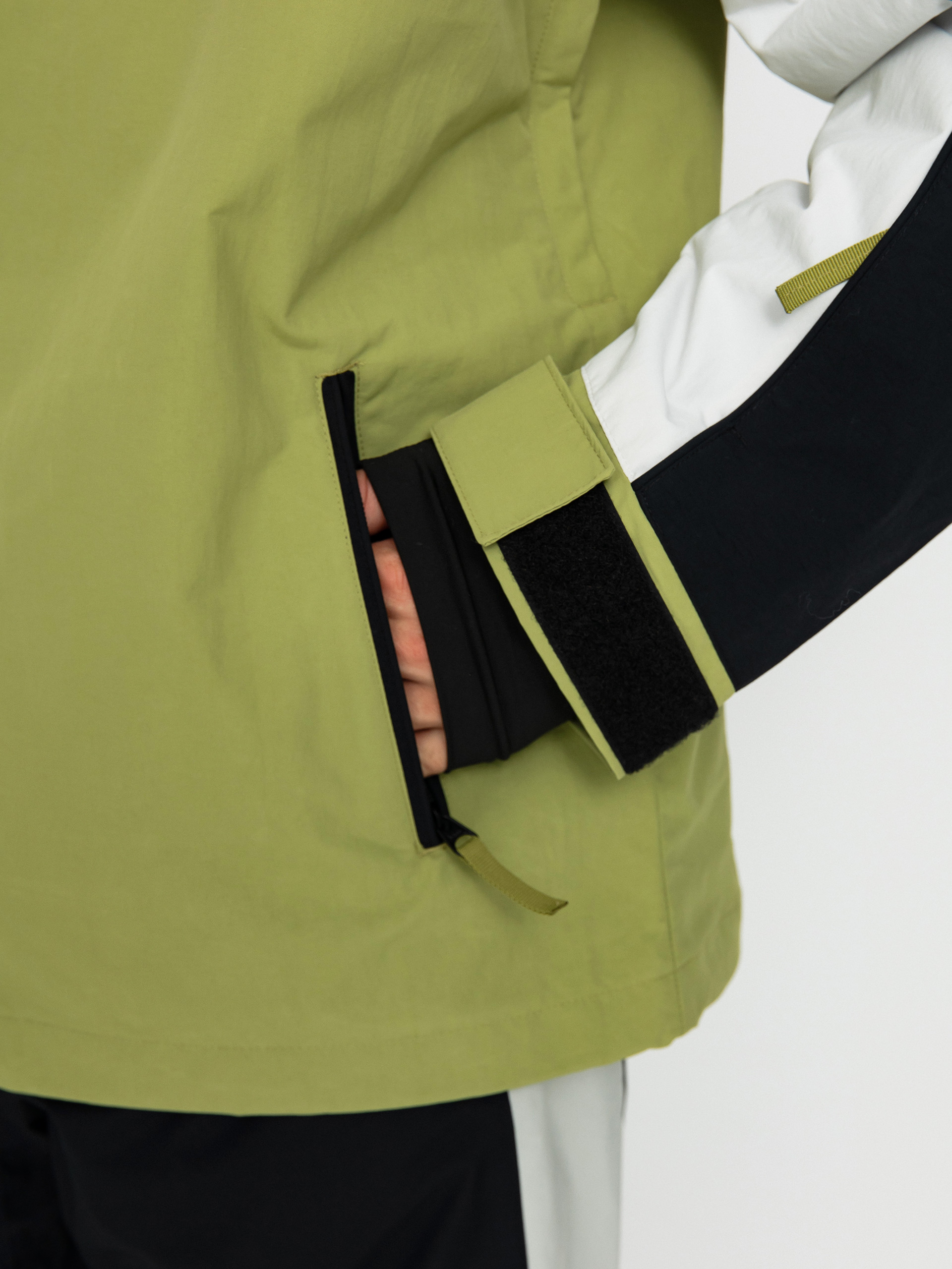 Pánská Snowboardová bunda Quiksilver Live Wire (green olive)