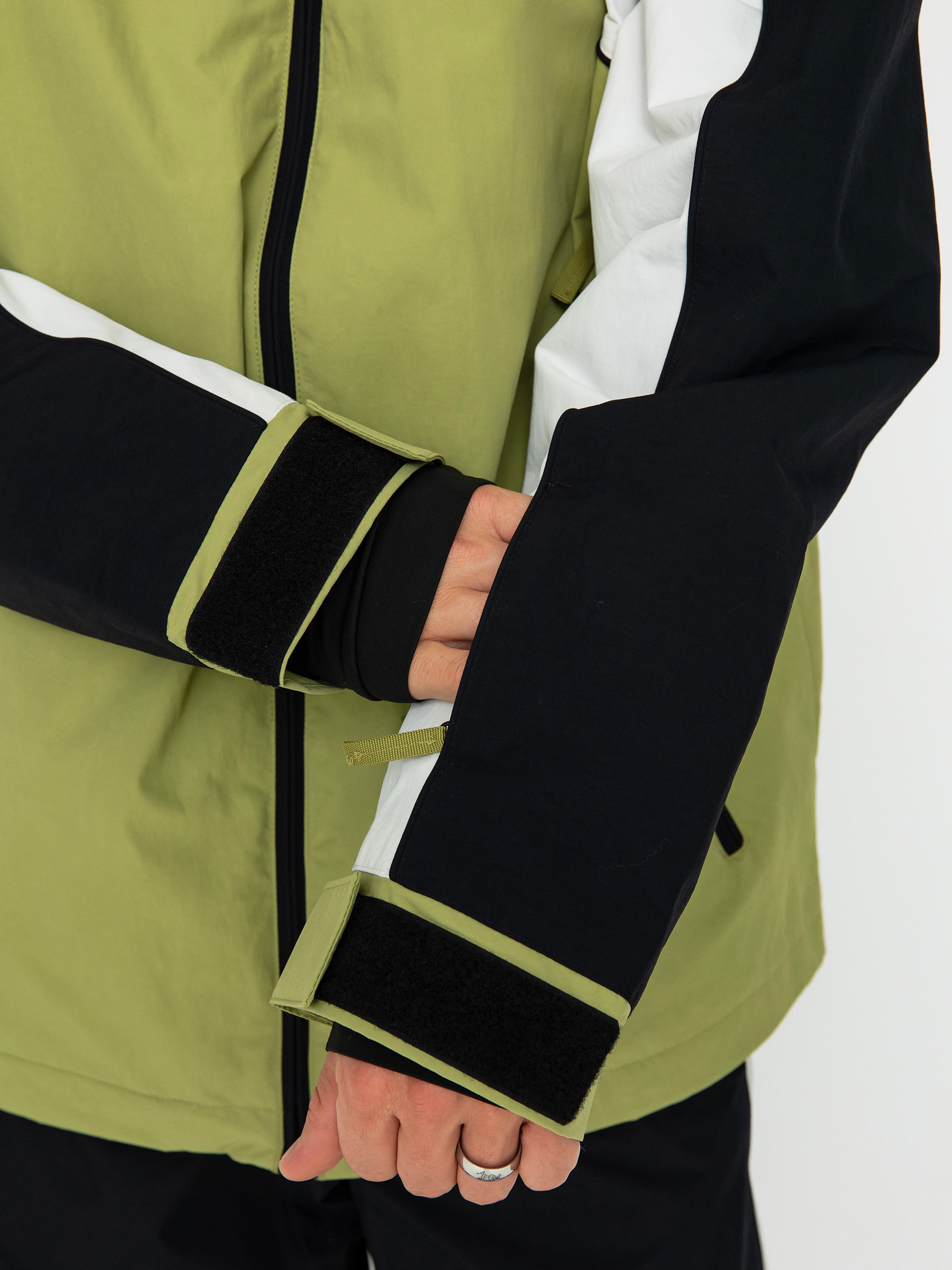 Pánská Snowboardová bunda Quiksilver Live Wire (green olive)