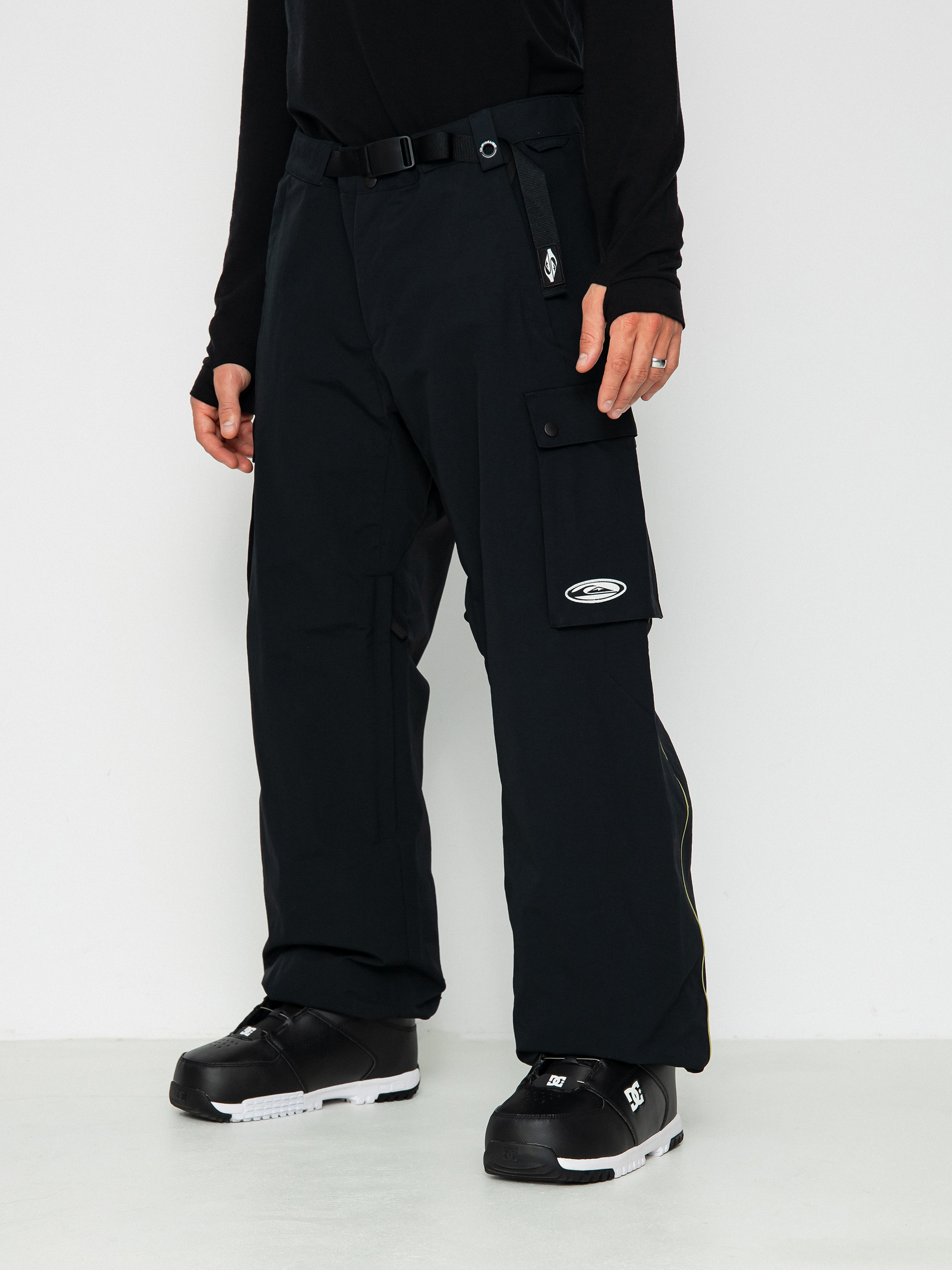 Pánské Snowboardové kalhoty Quiksilver Snow Down Cargo (true black)