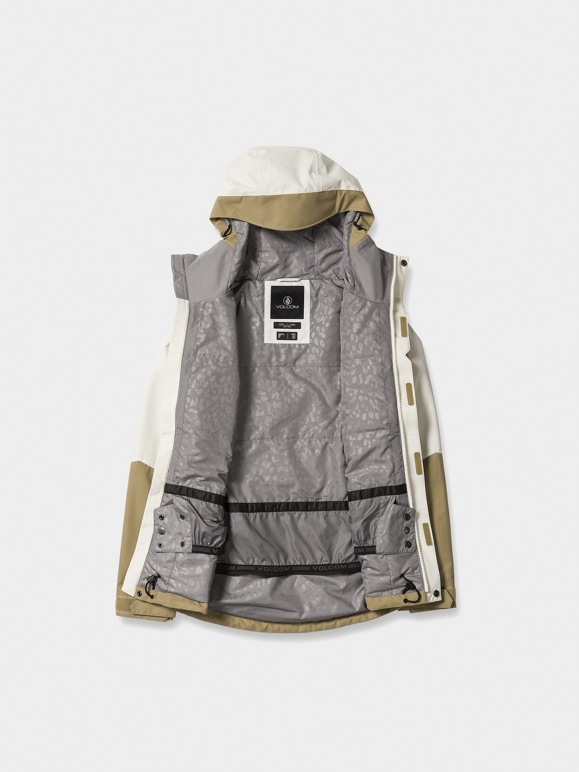 Dámská Snowboardová bunda Volcom Bolt Ins (dark khaki)