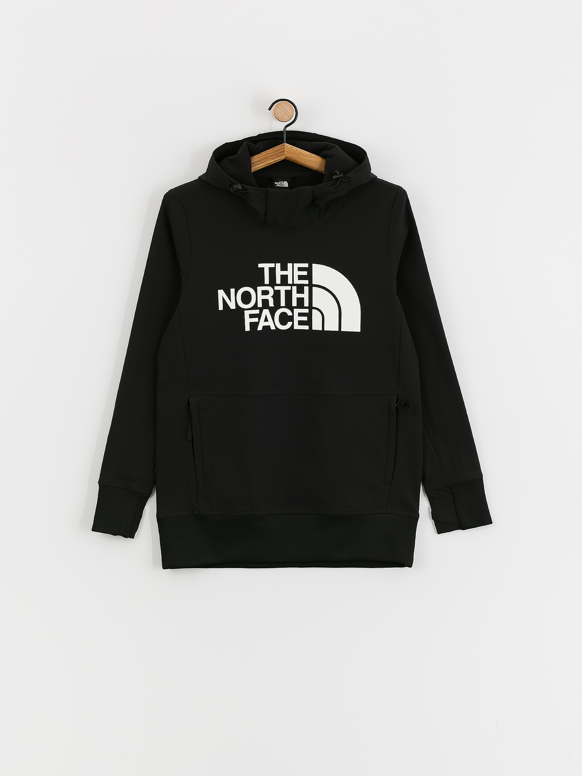Mikina s kapucí The North Face aktywna Tekno HD Wmn (tnf black)