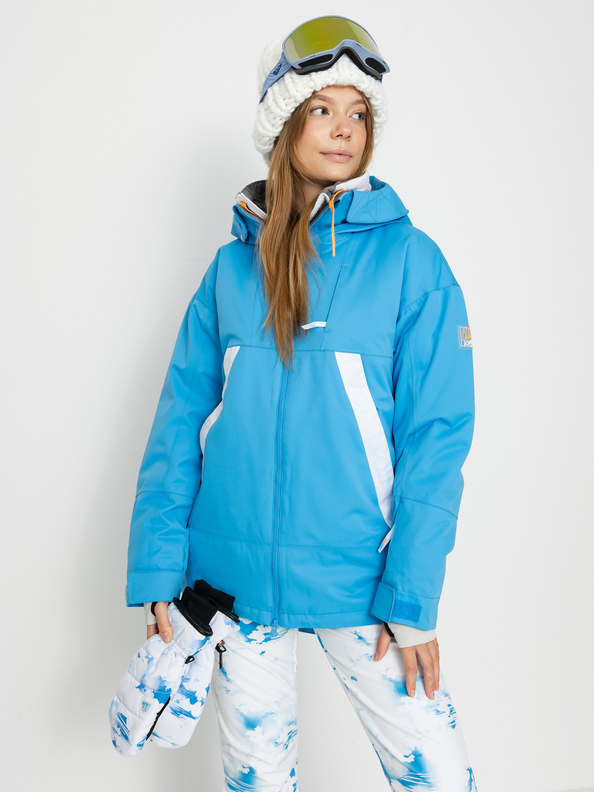 Dámská Snowboardová bunda Roxy Chloe Kim (azure blue)