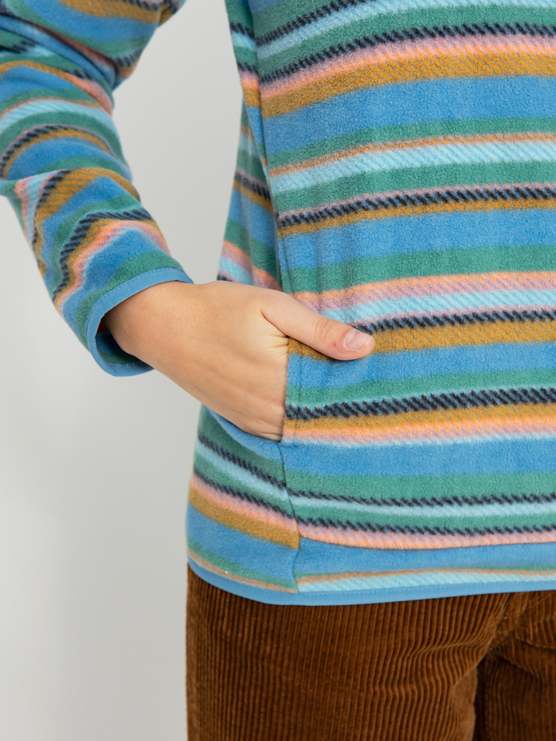 Dámský Fleecová mikina Billabong Boundary Lite (stormy blue)