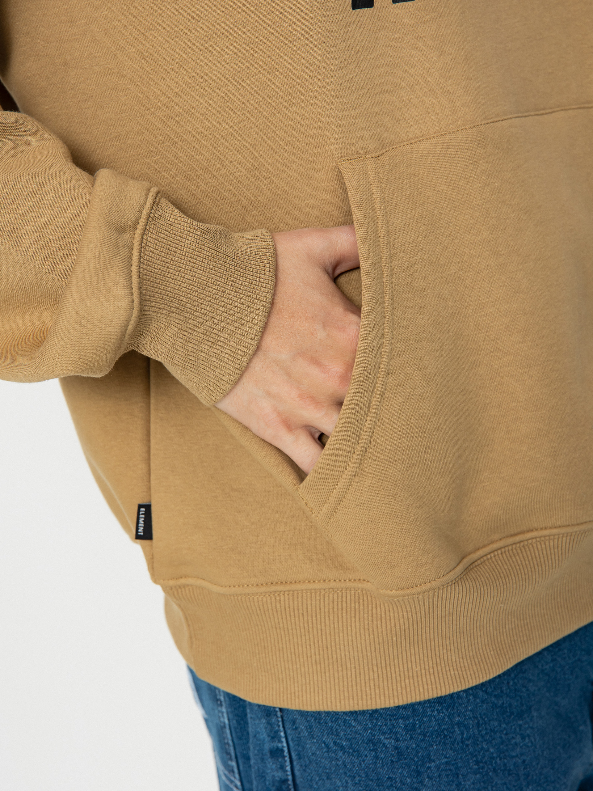 Mikina s kapucí Element Trekka HD (khaki)