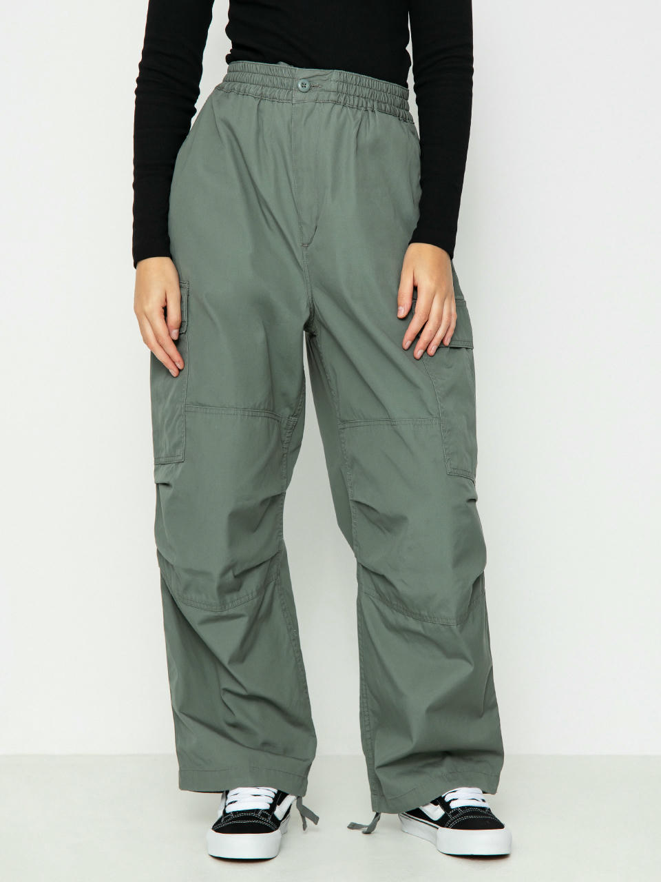 Kalhoty Carhartt WIP Jet Cargo Wmn (smoke green)