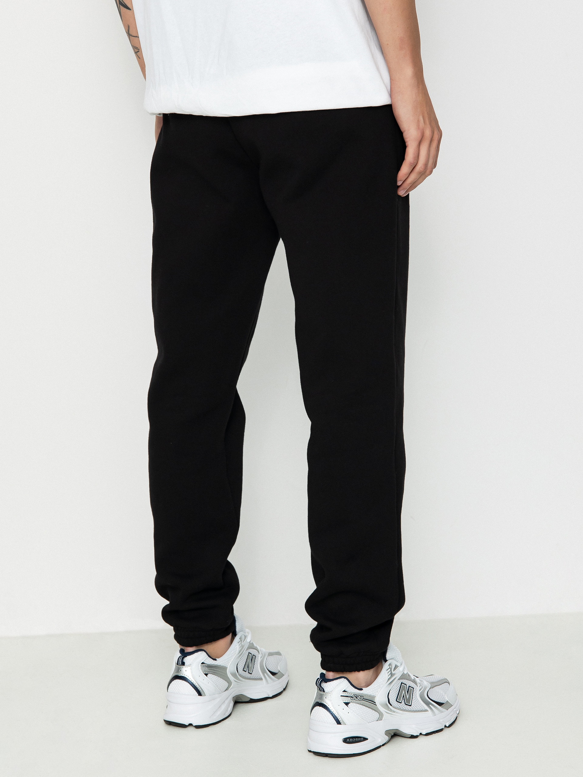Kalhoty MassDnm Patch Straight Fit (black)