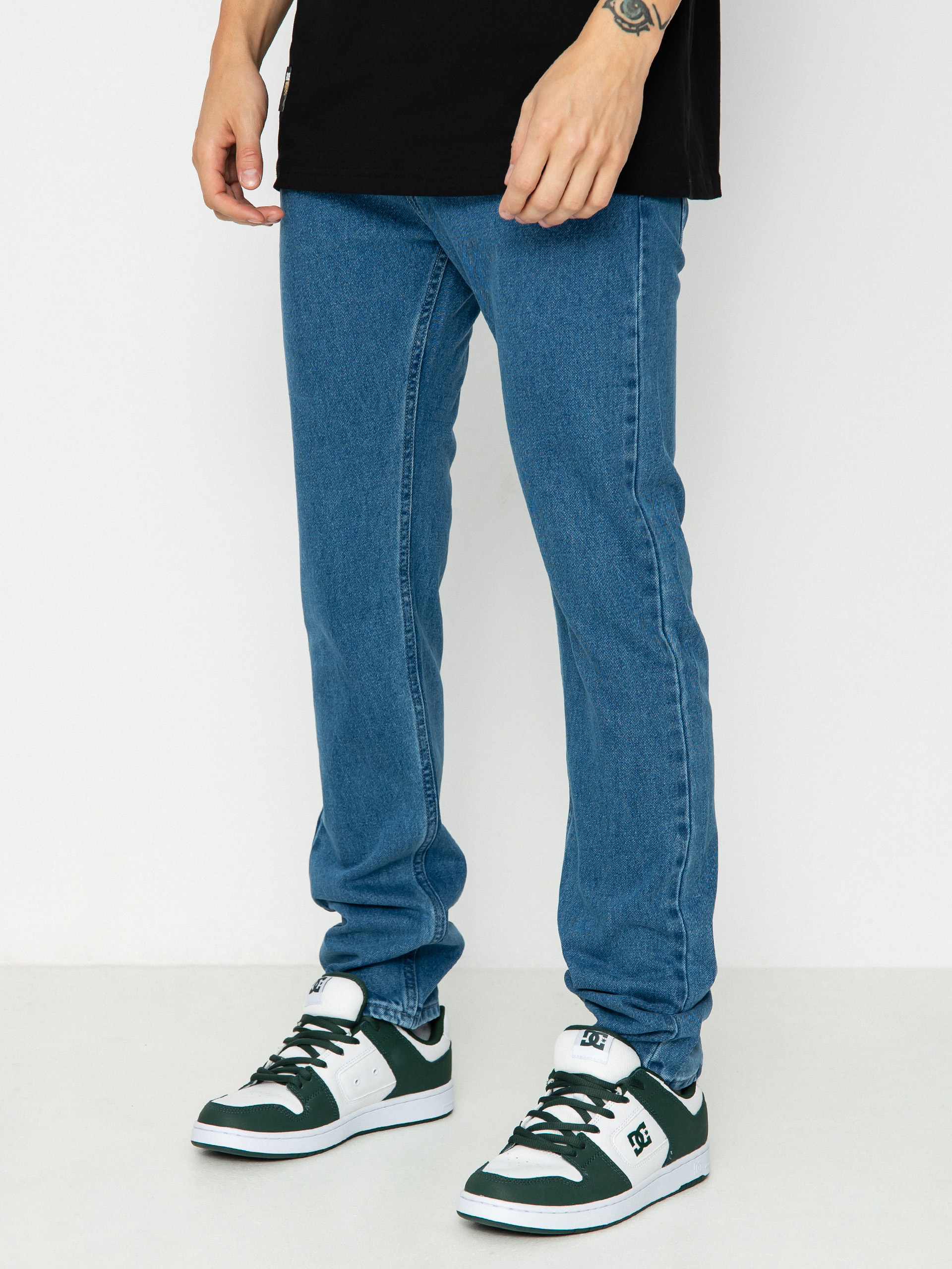 Kalhoty MassDnm Signature 2.0 Jeans Tapered Fit (blue)