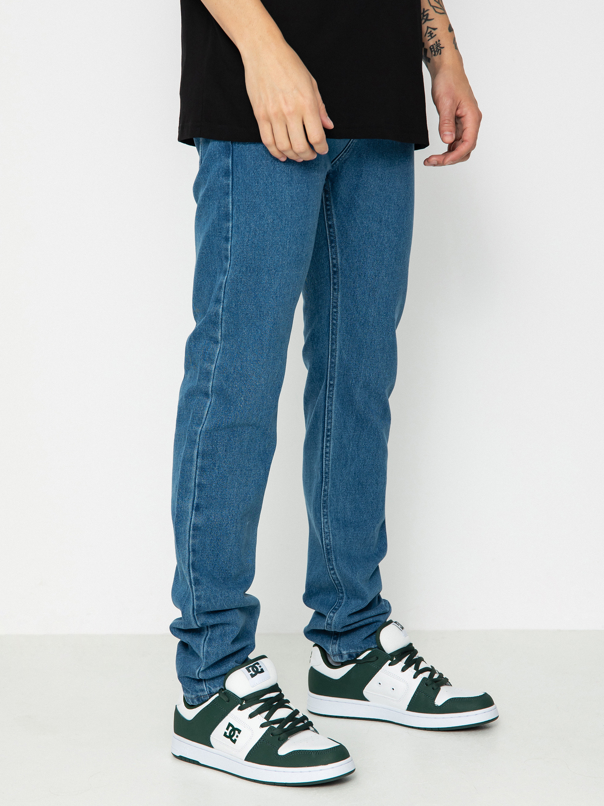 Kalhoty MassDnm Signature 2.0 Jeans Tapered Fit (blue)