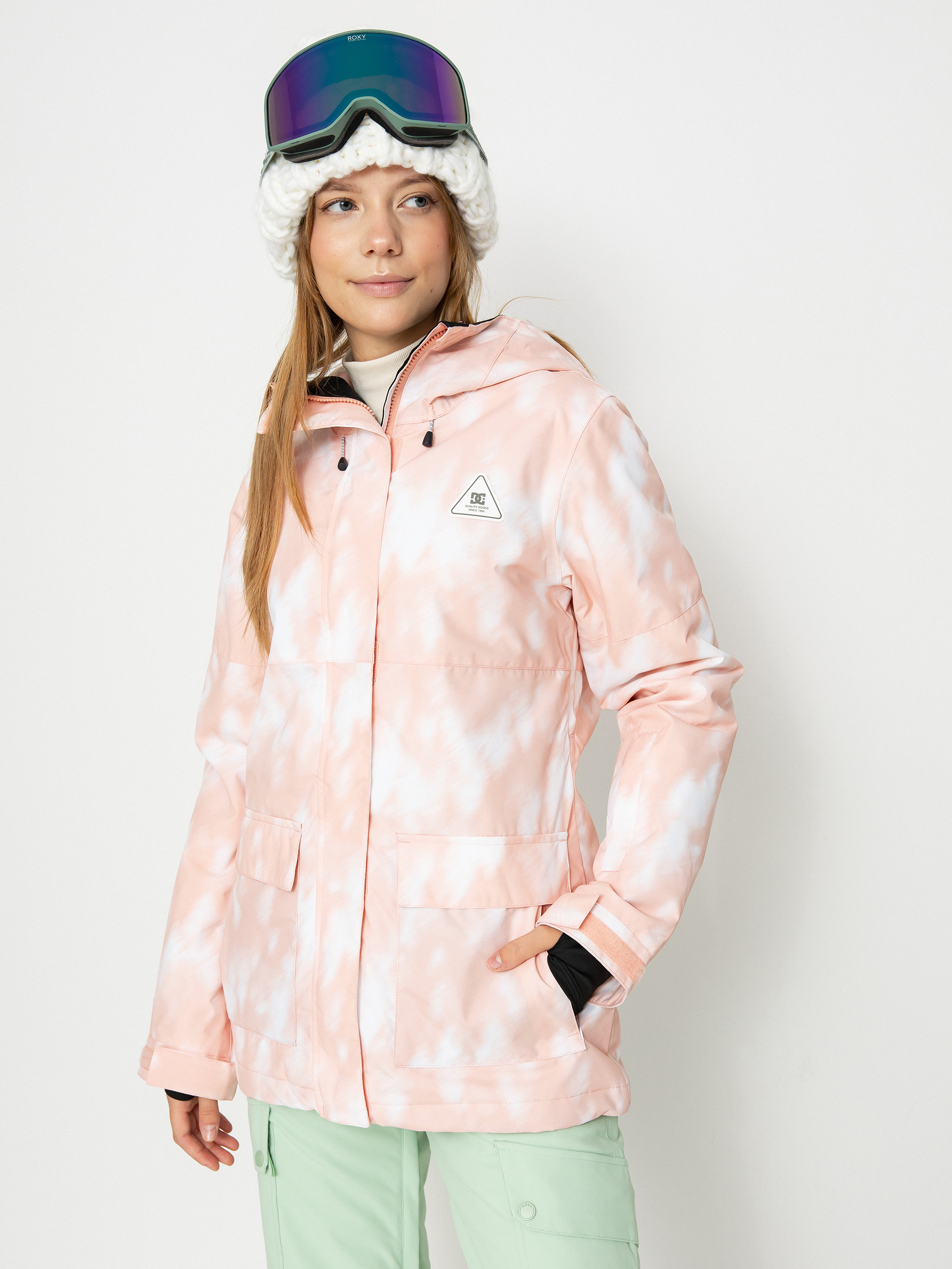 Snowboardová bunda DC Cruiser Wmn (pink tree runs)