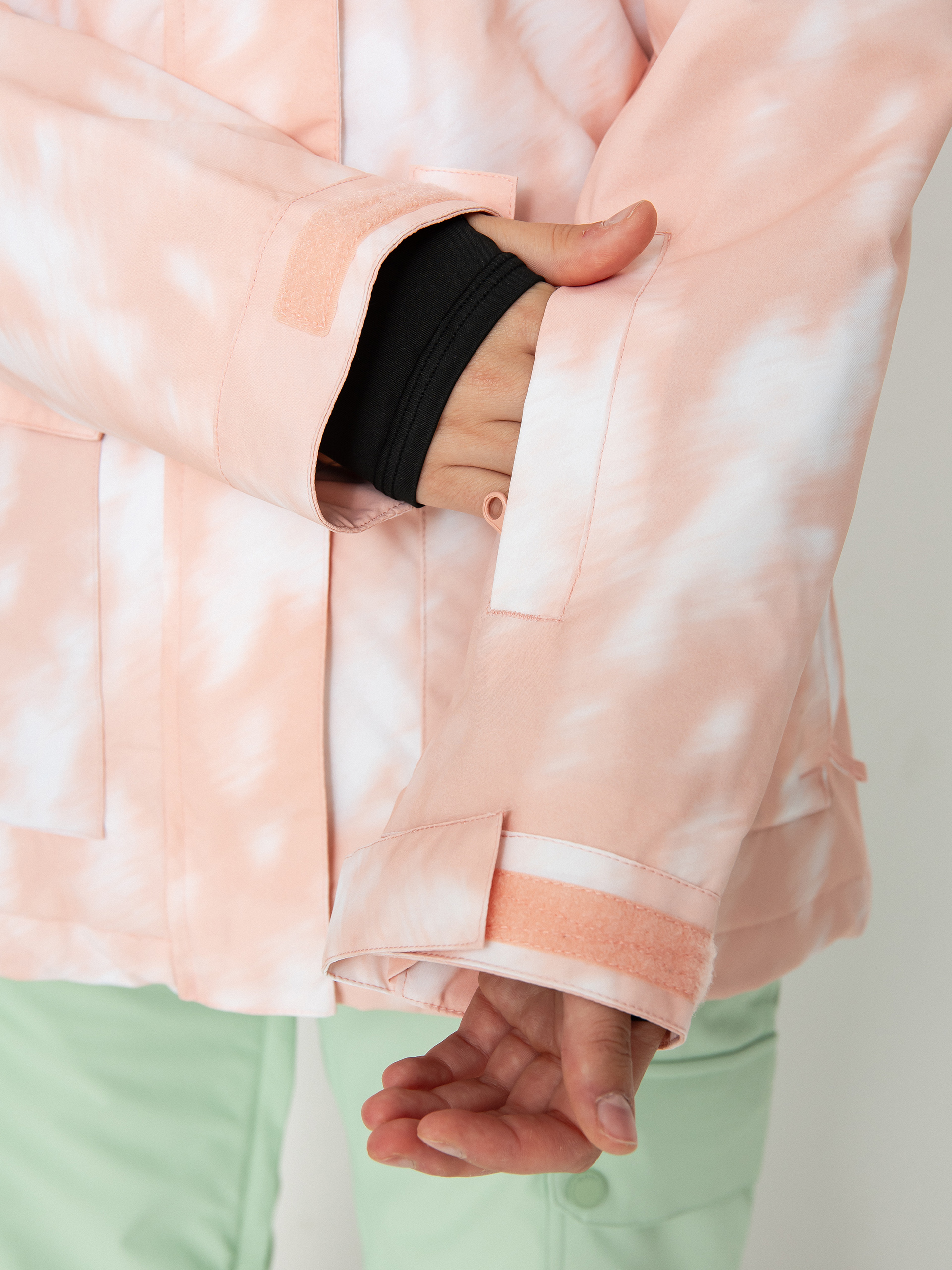 Dámská Snowboardová bunda DC Cruiser (pink tree runs)