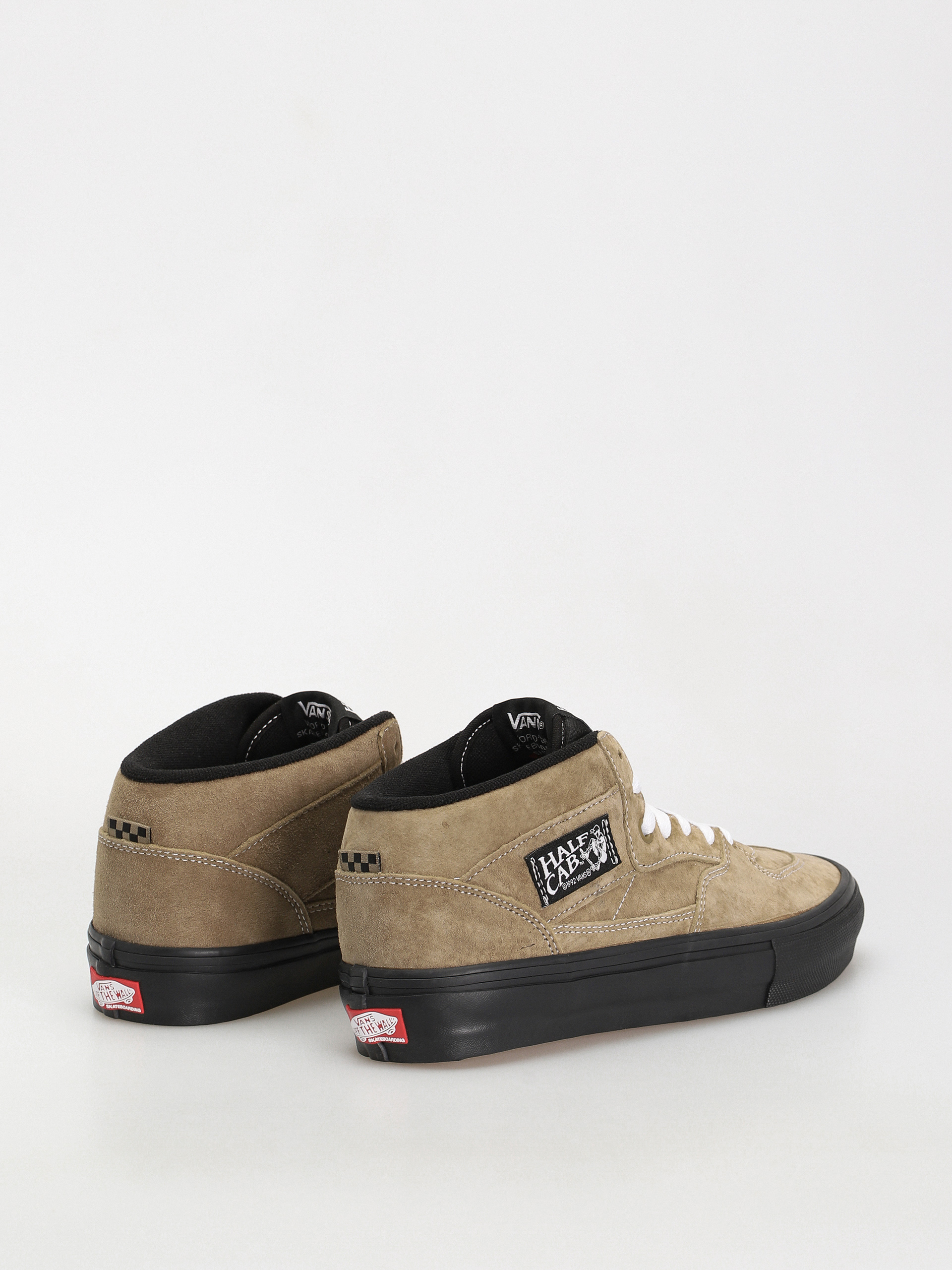 Boty Vans Skate Half Cab (pig suede olive/black)