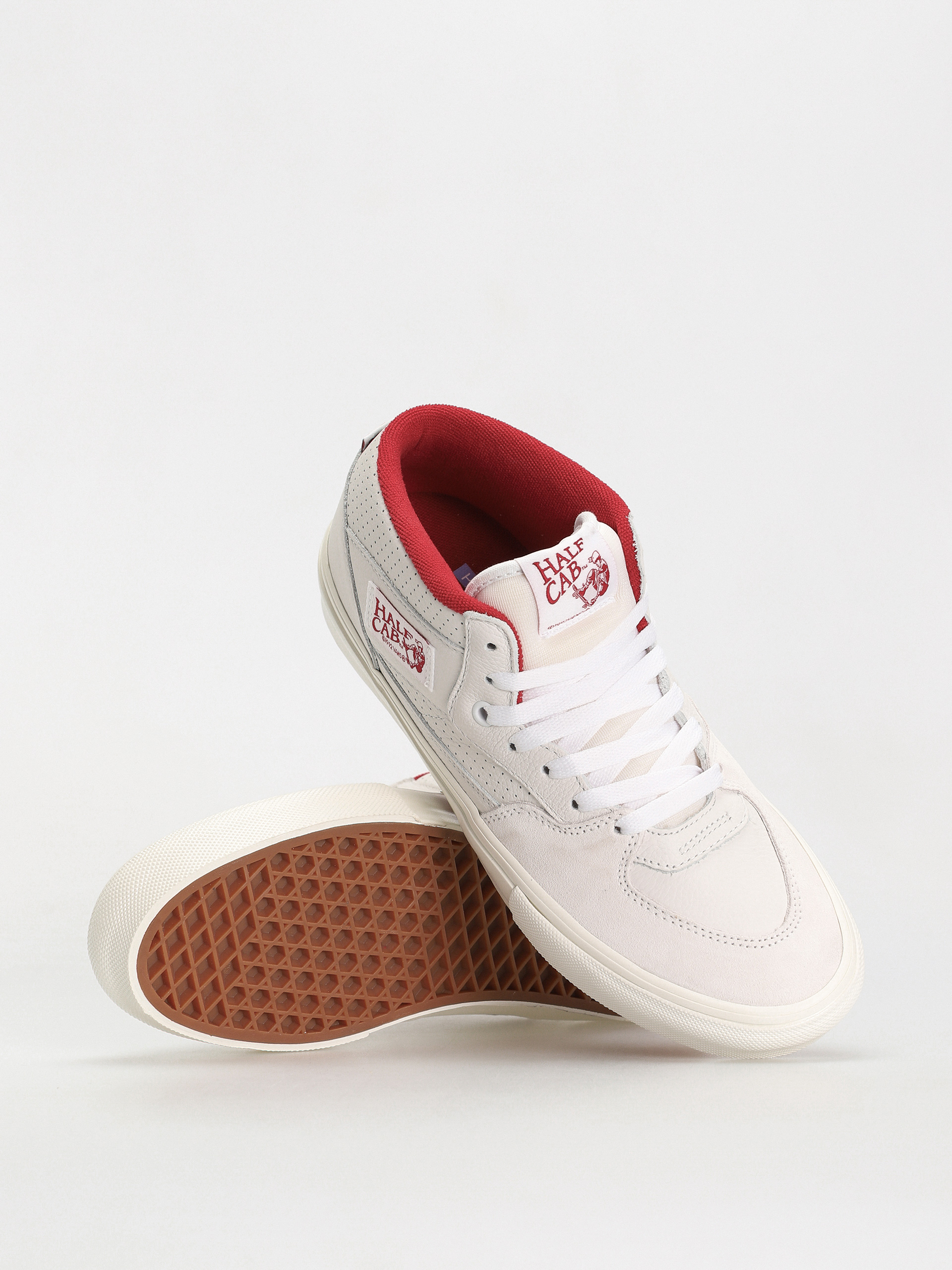 Boty Vans Skate Half Cab (vintage sport white/red)