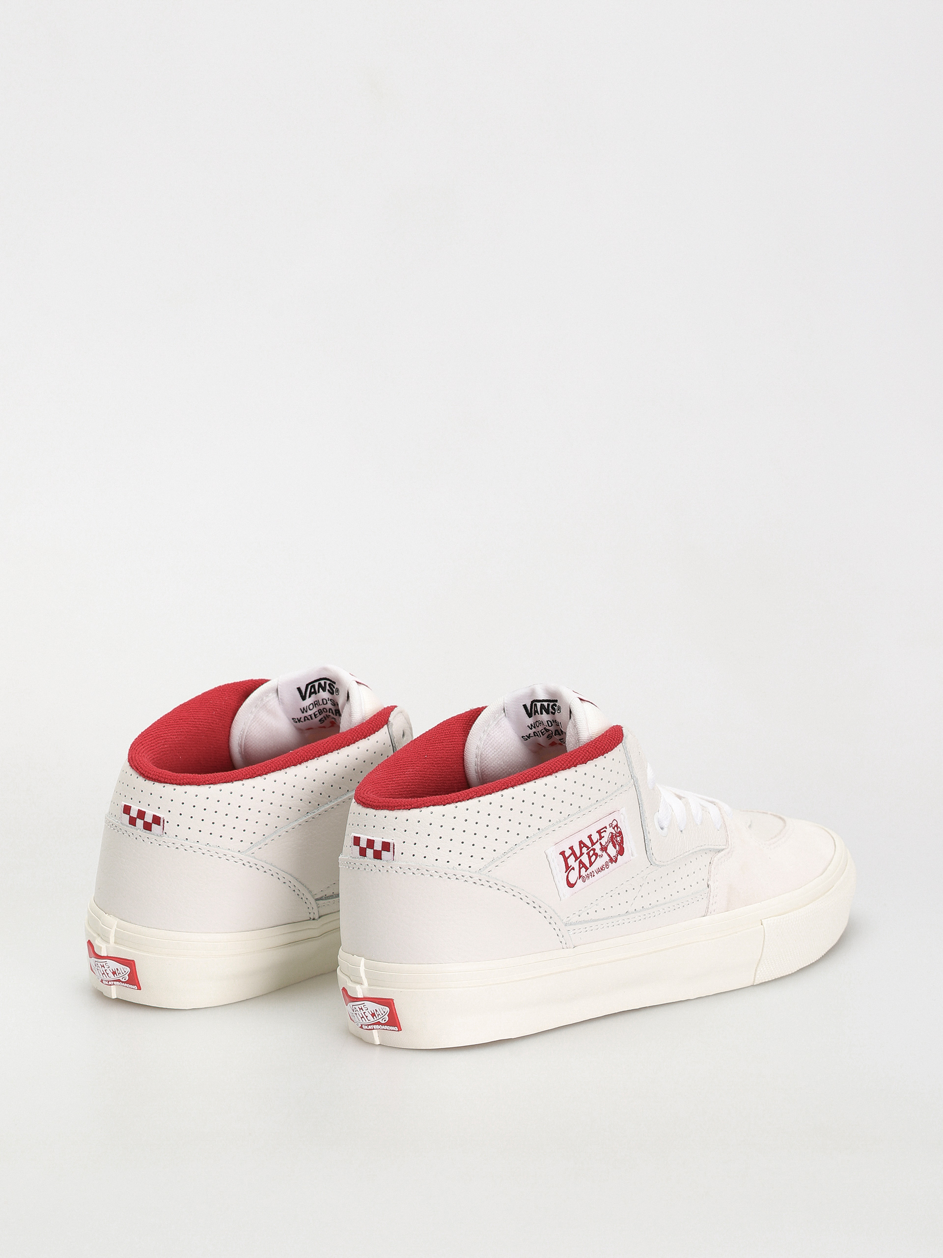 Boty Vans Skate Half Cab (vintage sport white/red)