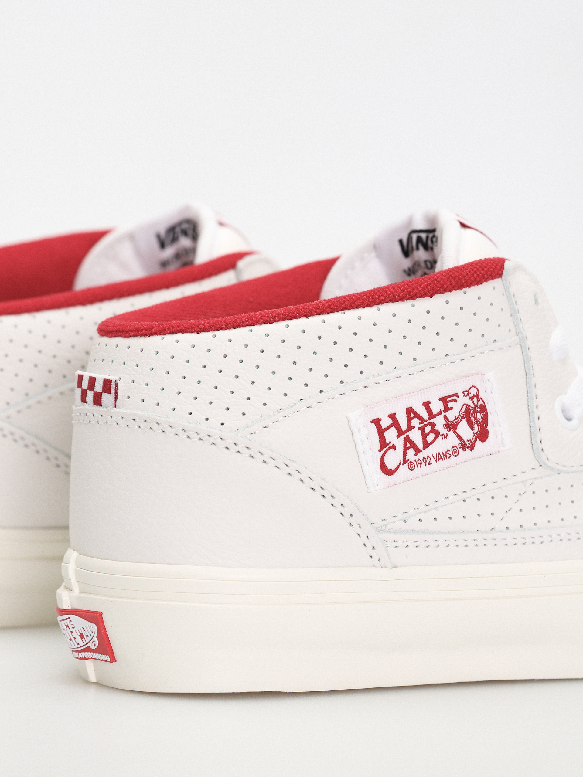 Boty Vans Skate Half Cab (vintage sport white/red)