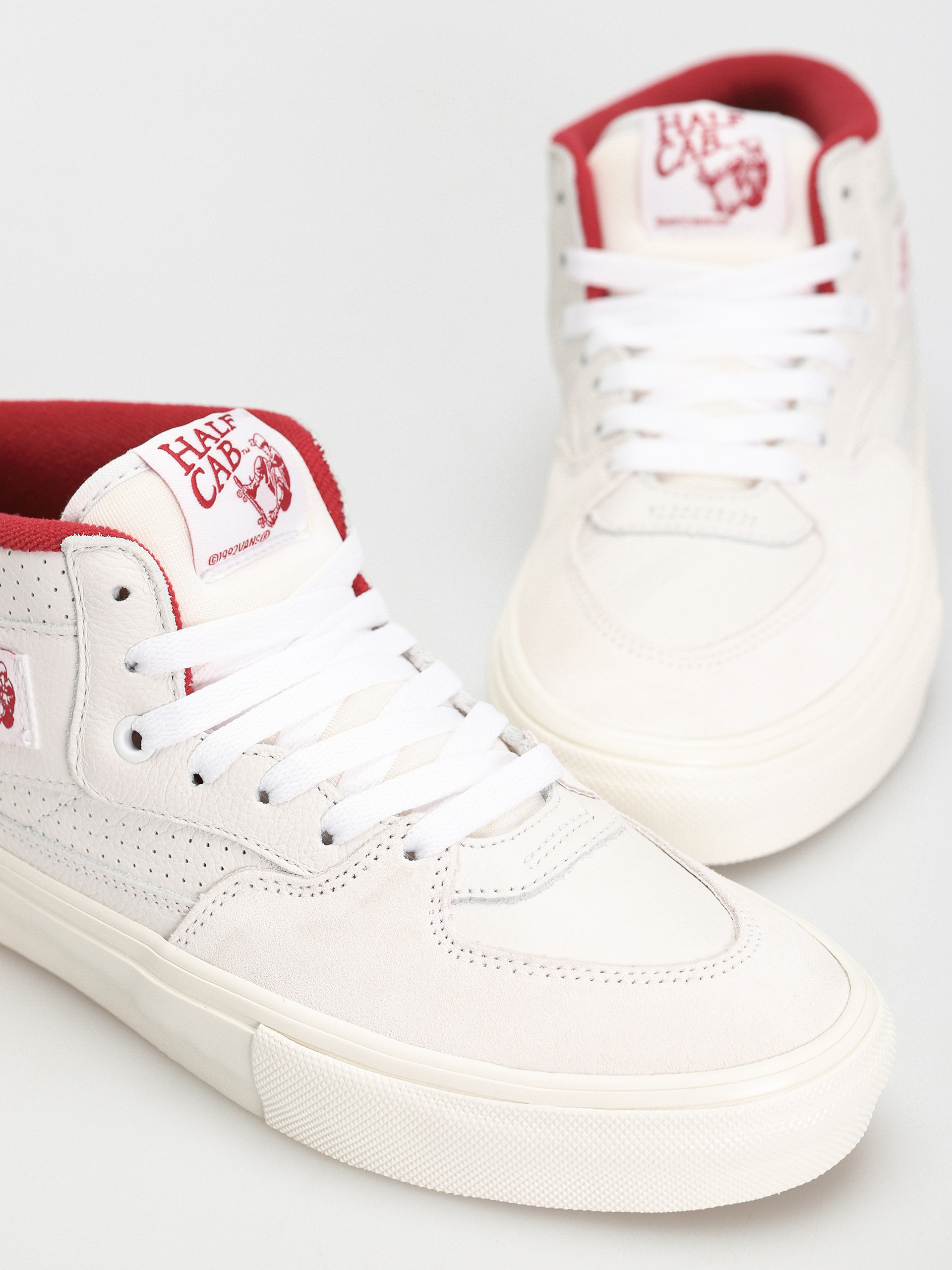 Boty Vans Skate Half Cab (vintage sport white/red)