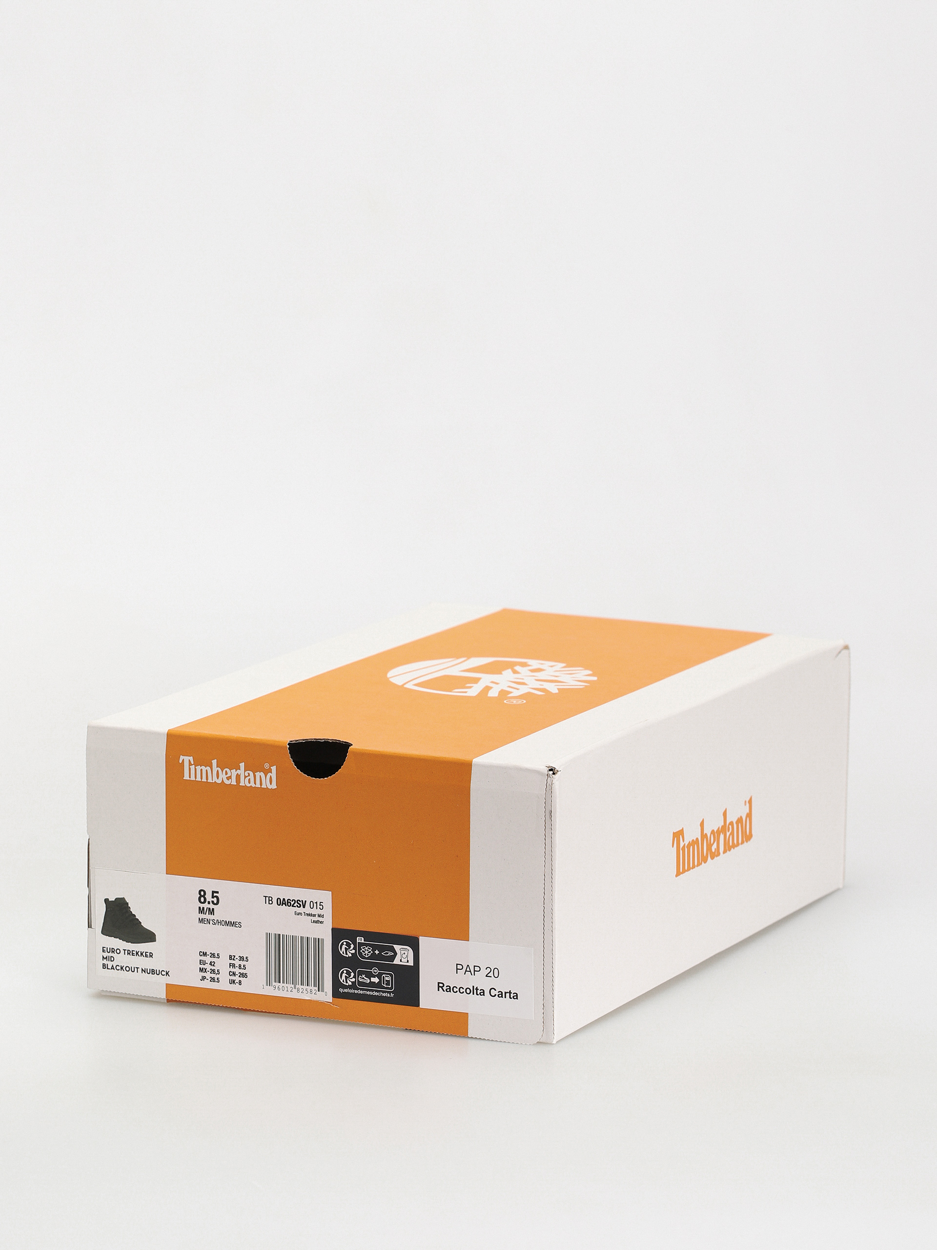 Boty Timberland Euro Trekker Mid Leather (blackout nubuck)