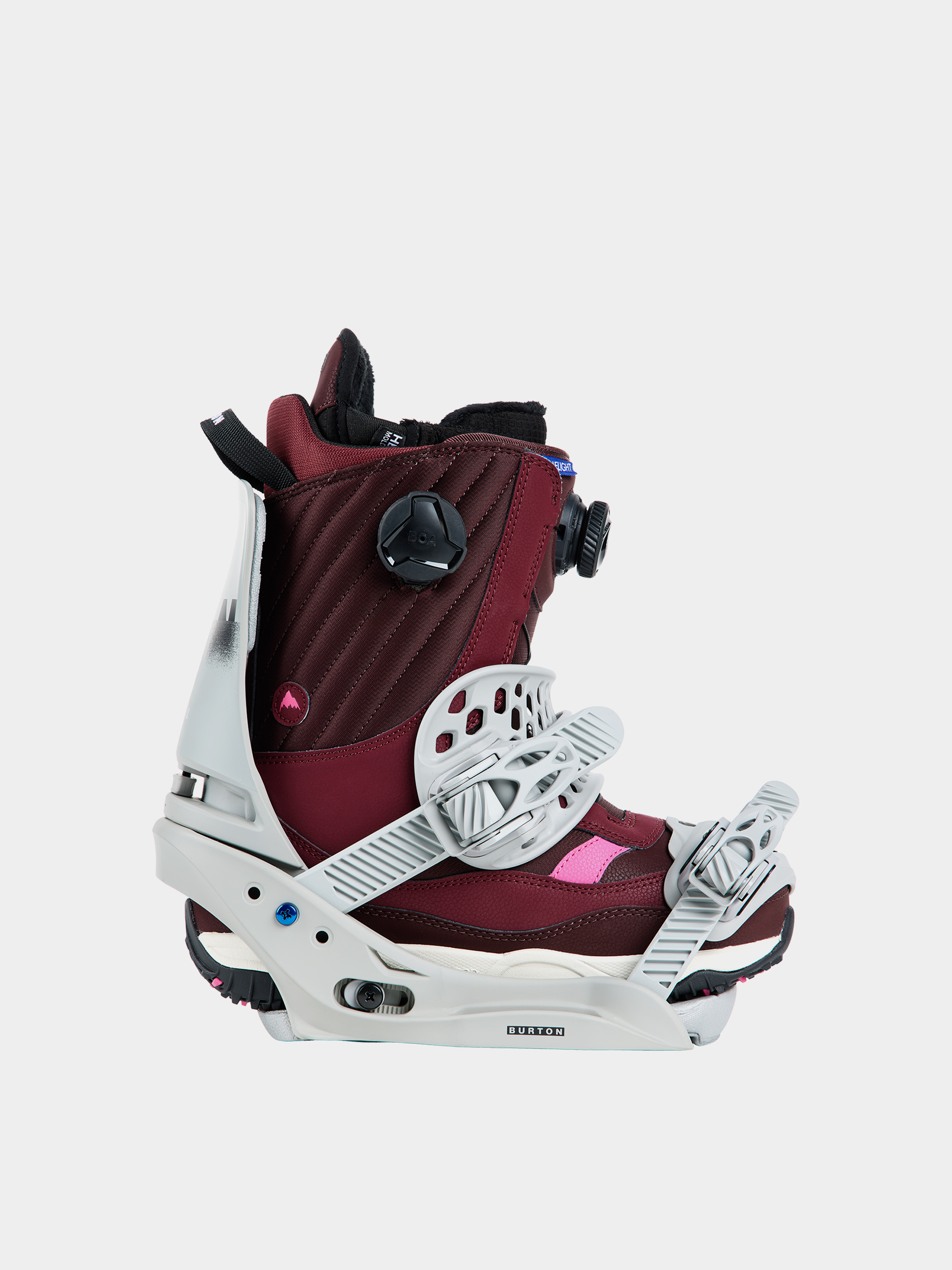 Dámské Snowboardové vázání Burton Lexa X EST (gray/logo)