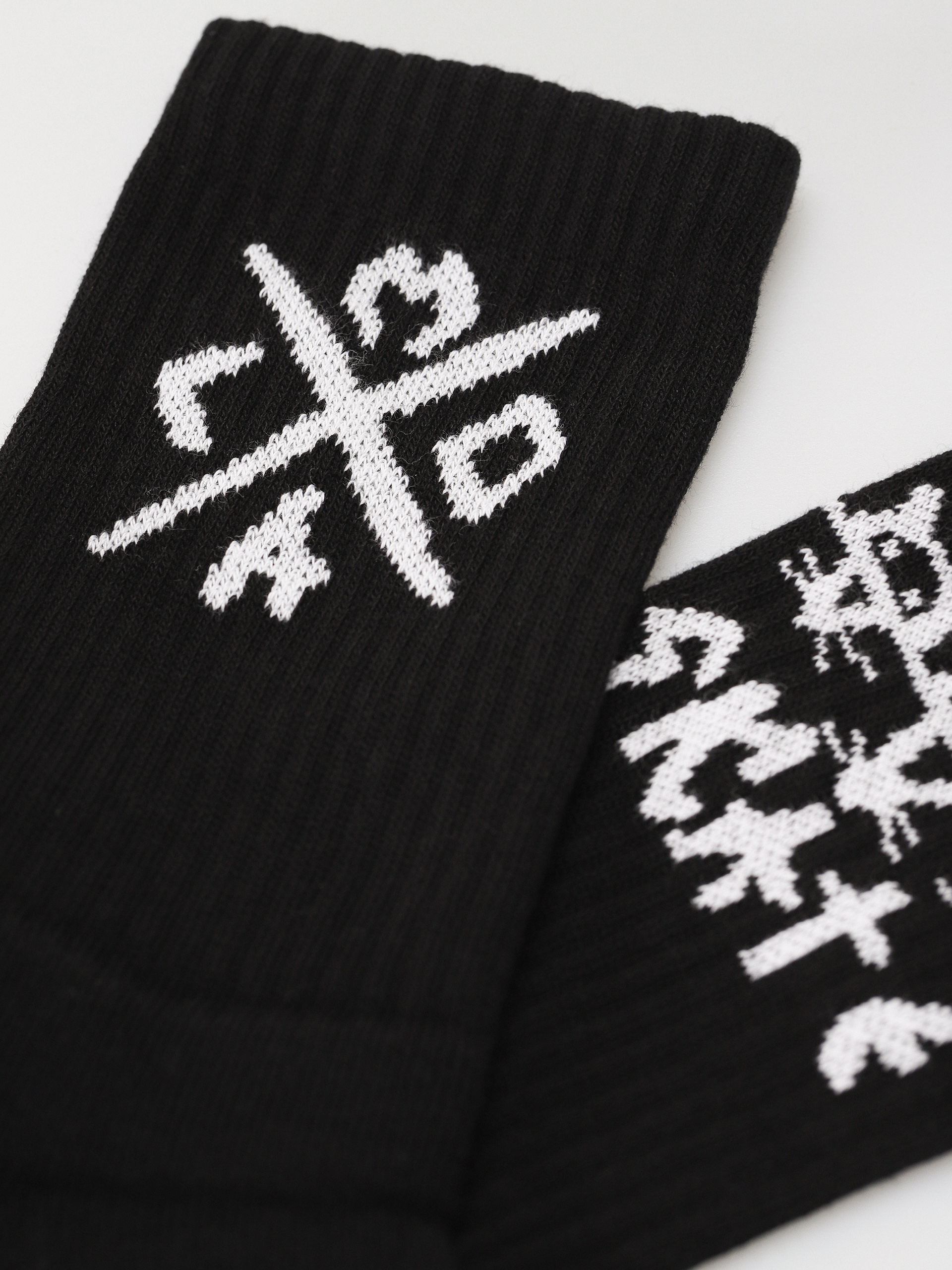 Ponožky Malita Rats (black/white)