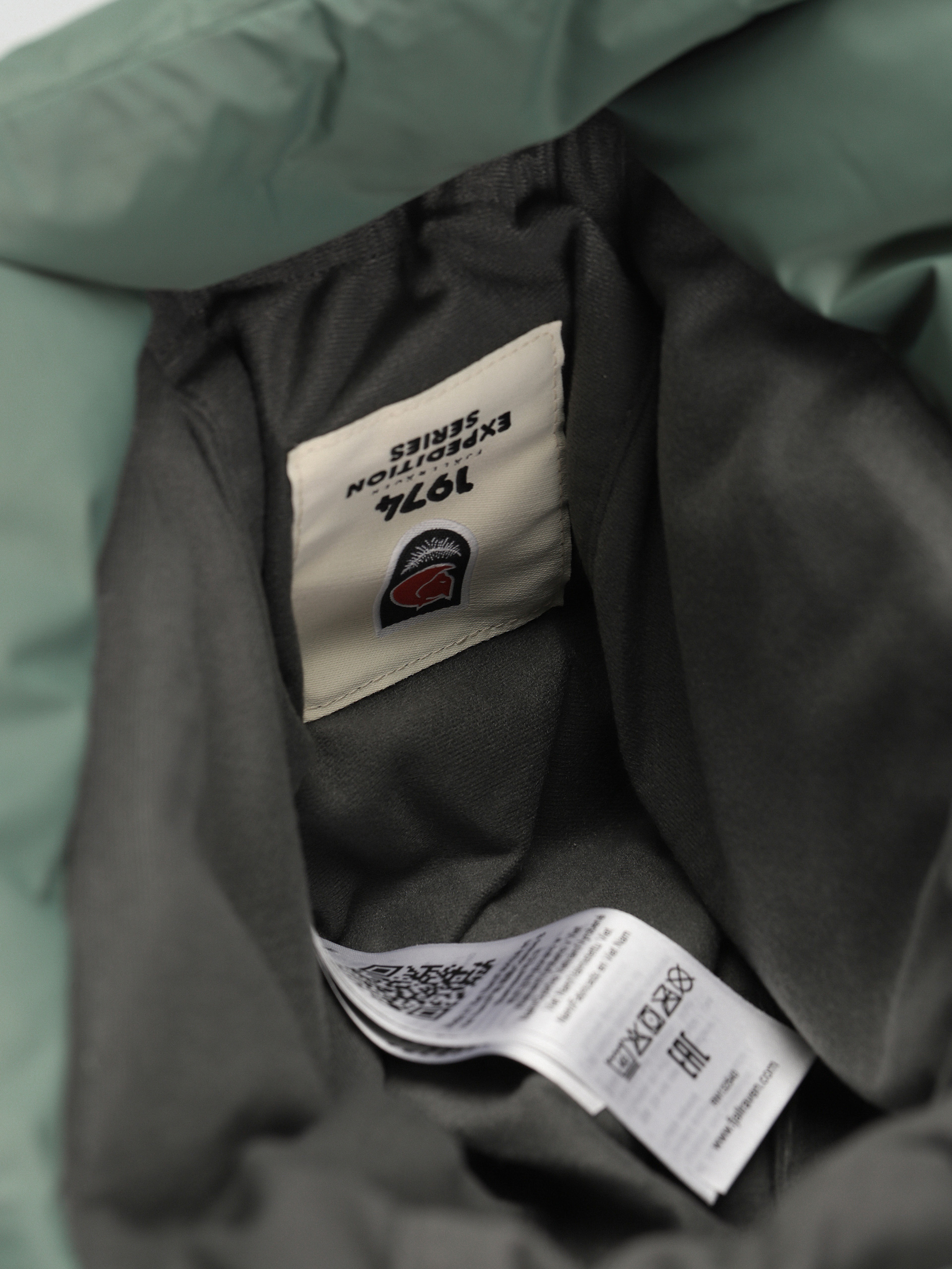 Čepice Fjallraven Expedition Down Heater (patina green)