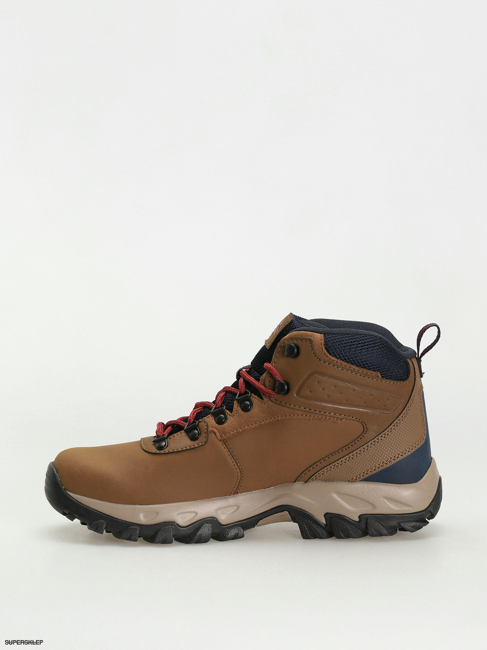 Boty Columbia Newton Ridge Plus II Waterproof (light brown/red velvet)