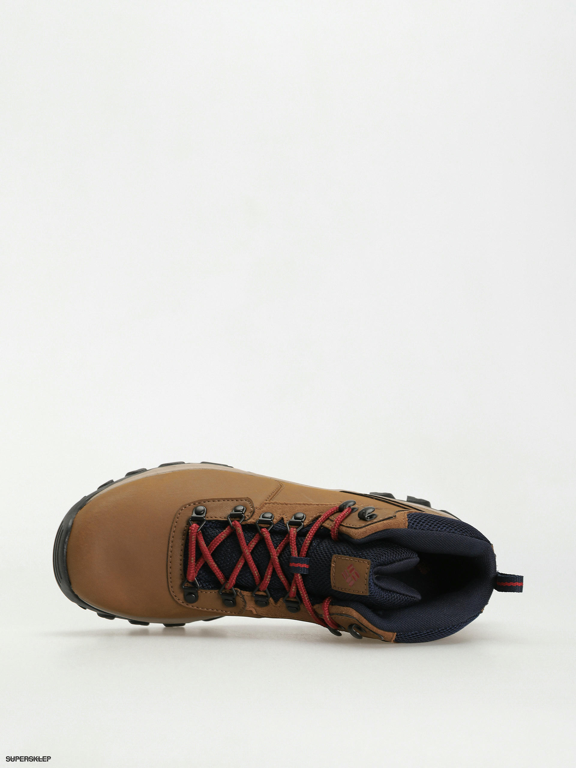 Boty Columbia Newton Ridge Plus II Waterproof (light brown/red velvet)