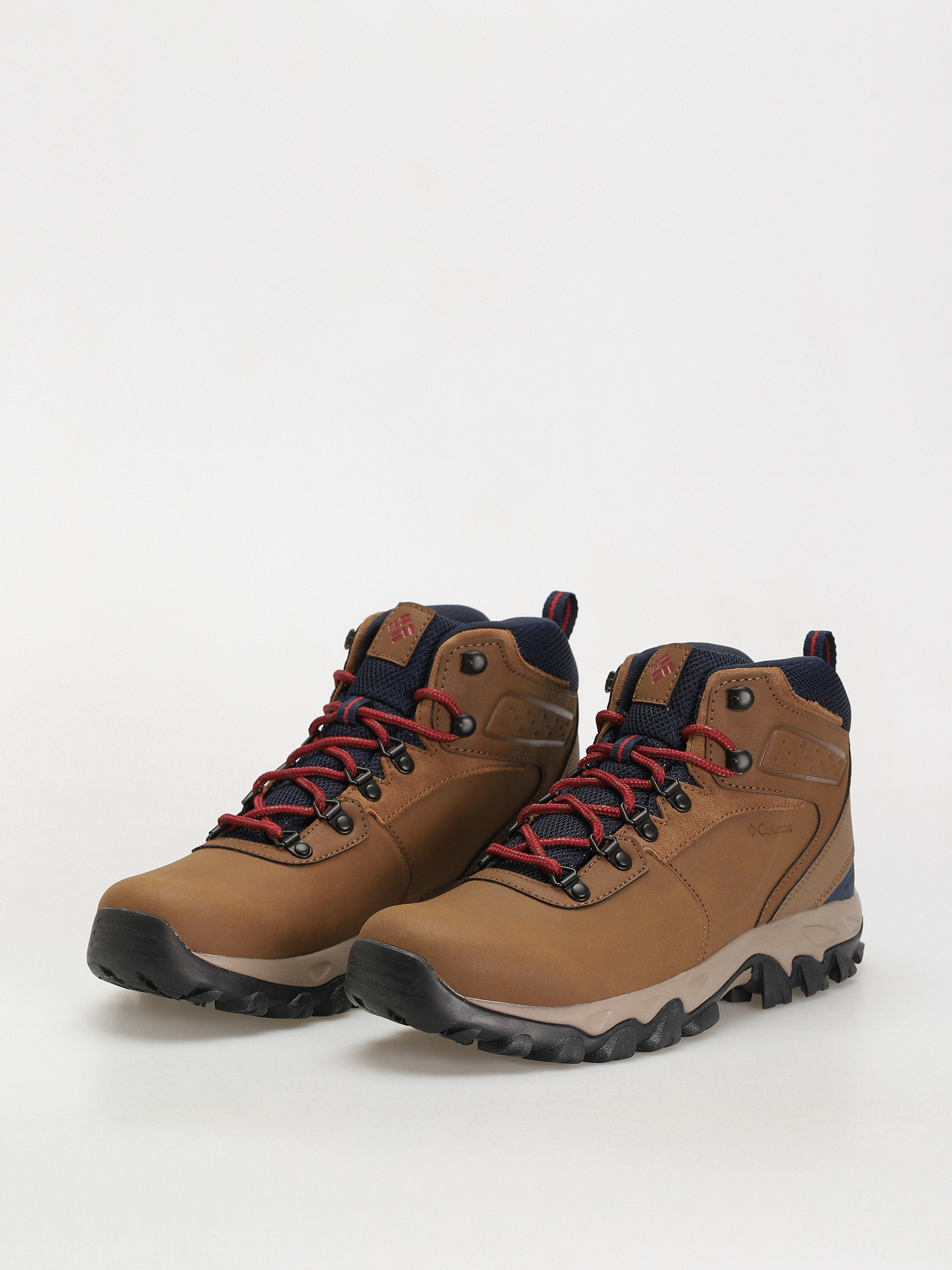 Boty Columbia Newton Ridge Plus II Waterproof (light brown/red velvet)