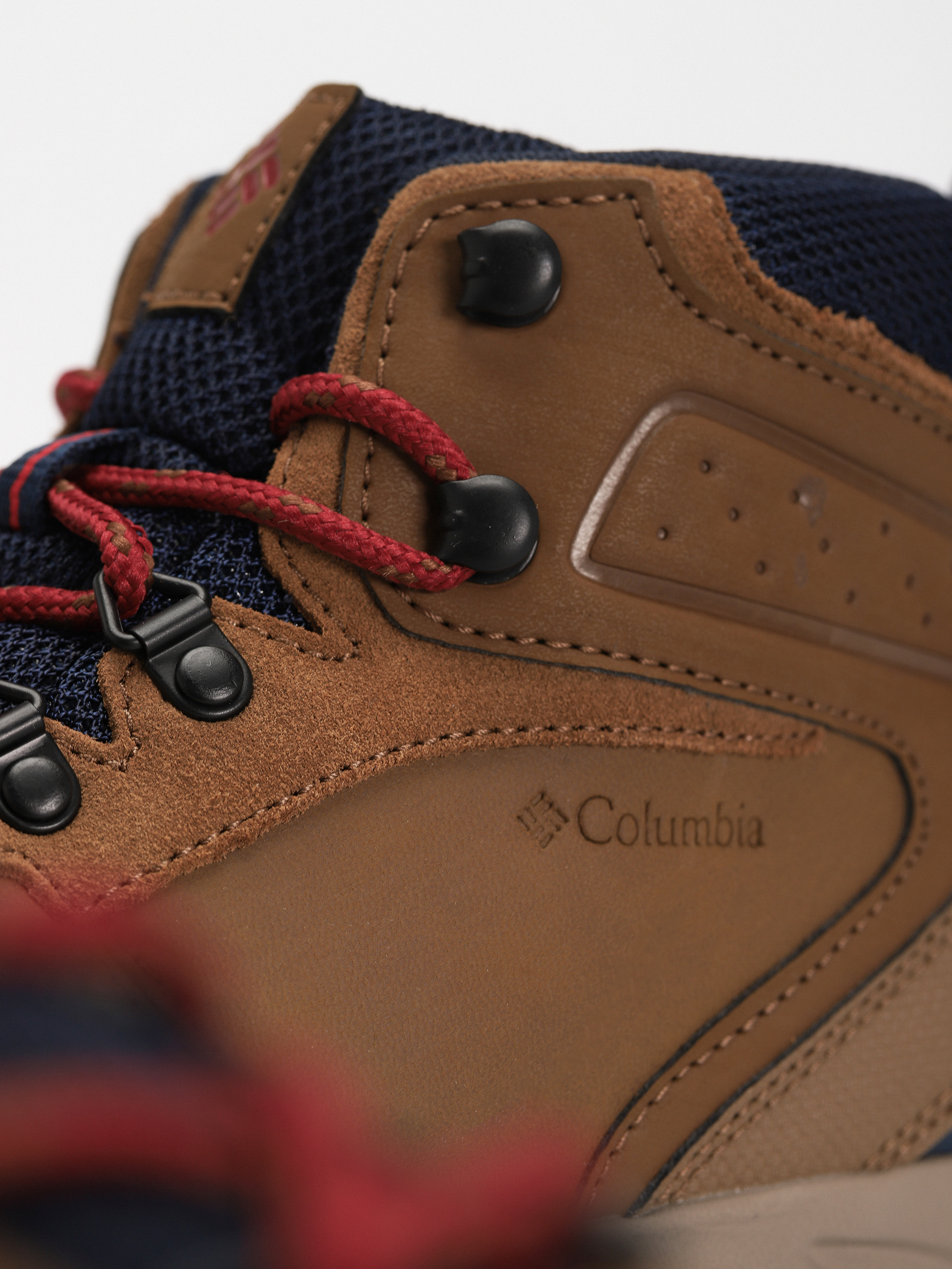 Boty Columbia Newton Ridge Plus II Waterproof (light brown/red velvet)