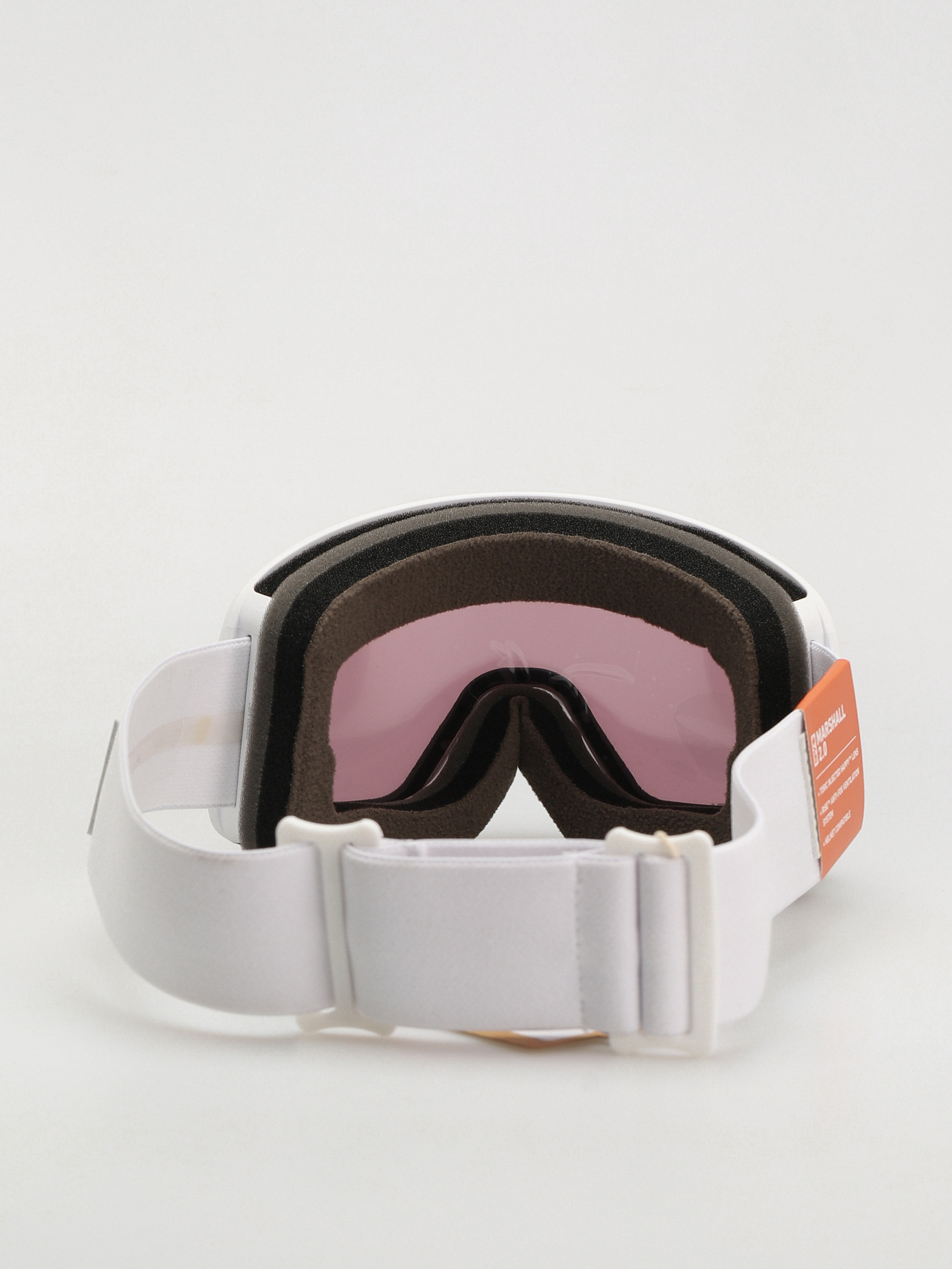Brýle na snowboard Spy Marshall 2.0 (white ir - happy ml rose silver mirror)