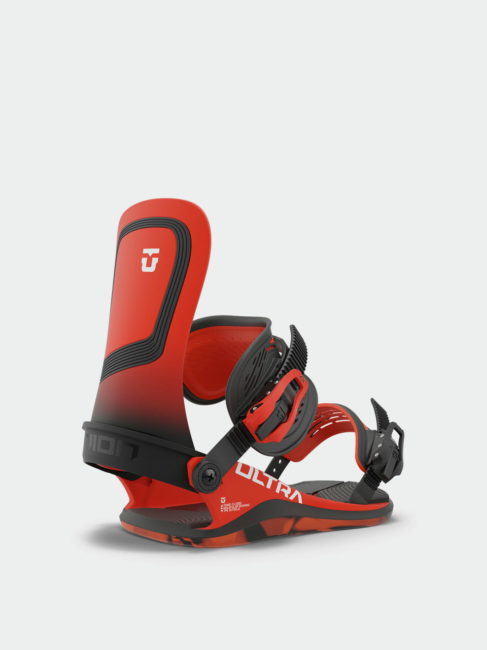 Pánské Snowboardové vázání Union Ultra (hot red)