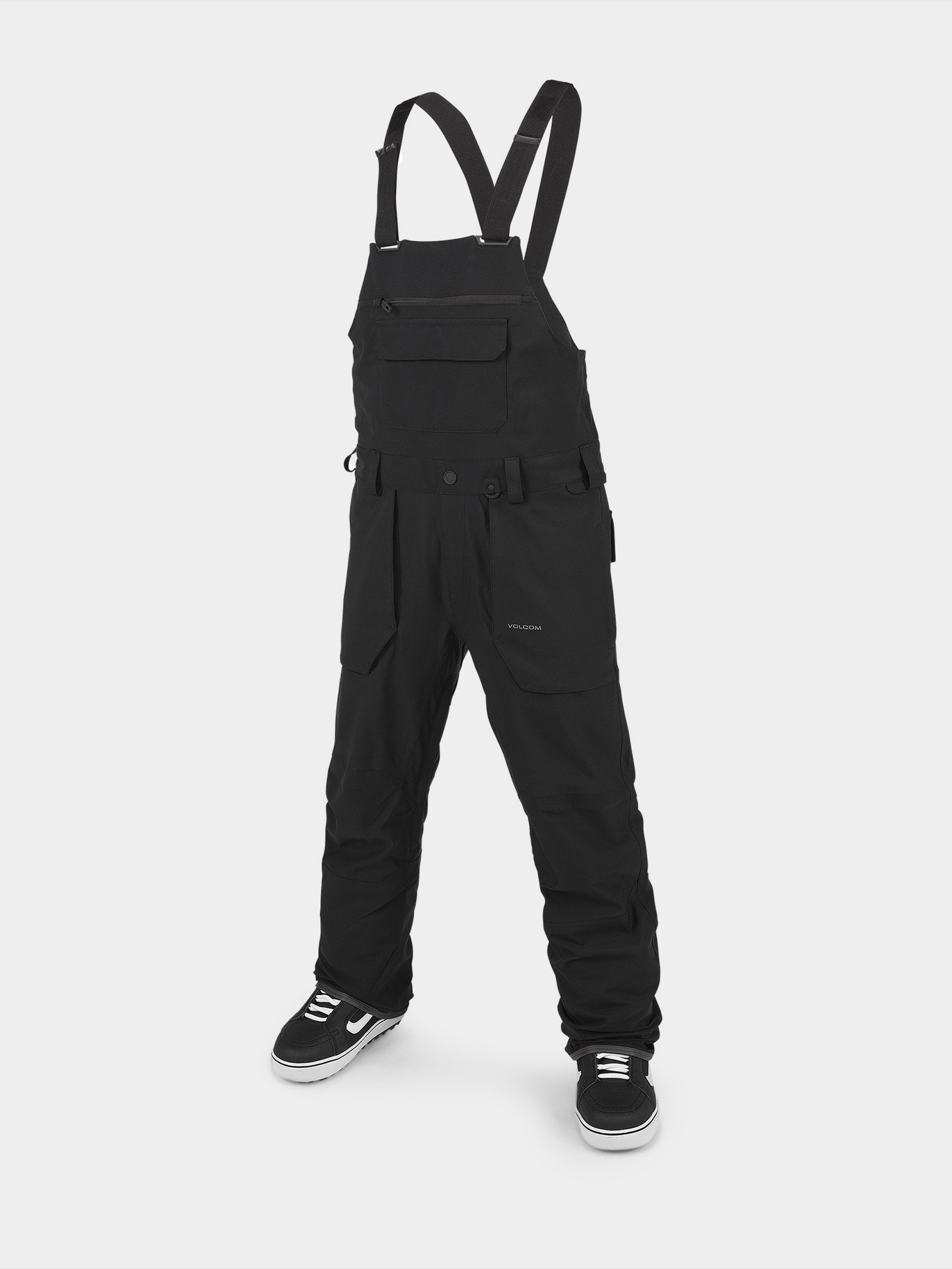 Pánské Snowboardové kalhoty Volcom Roan Bib Overall (black)